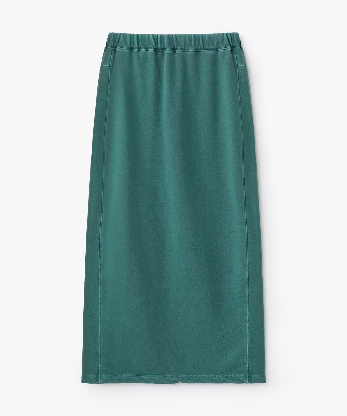 정감 스튜디오(JEONGGAM STUDIOS) Pigment Dyed Sweat Maxi Skirt_4 Color