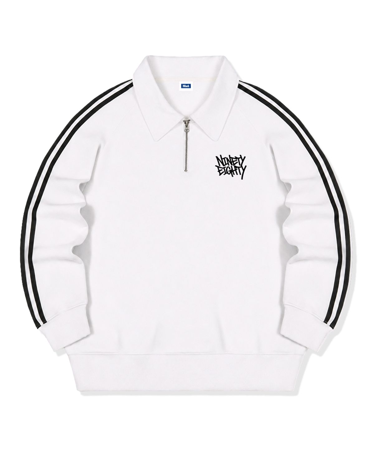엔티이티(NTET) 러프 미니 로고 트랙 카라반집업 (2color)