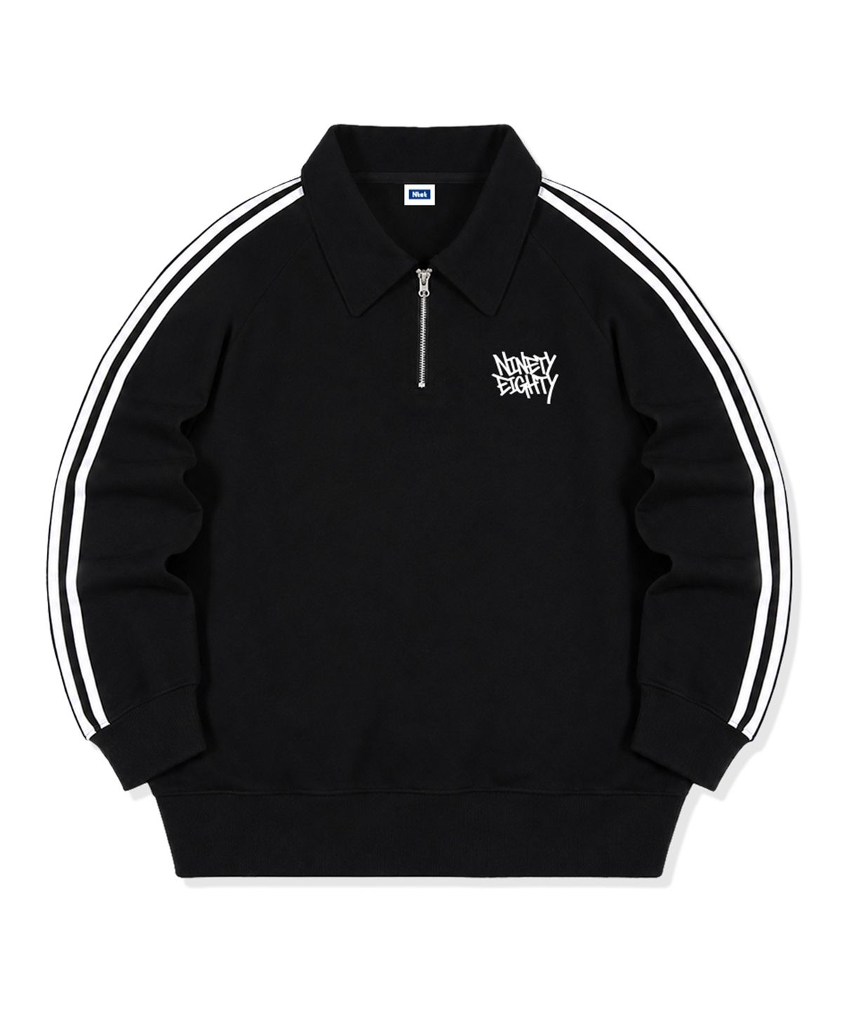 엔티이티(NTET) 러프 미니 로고 트랙 카라반집업 (2color)