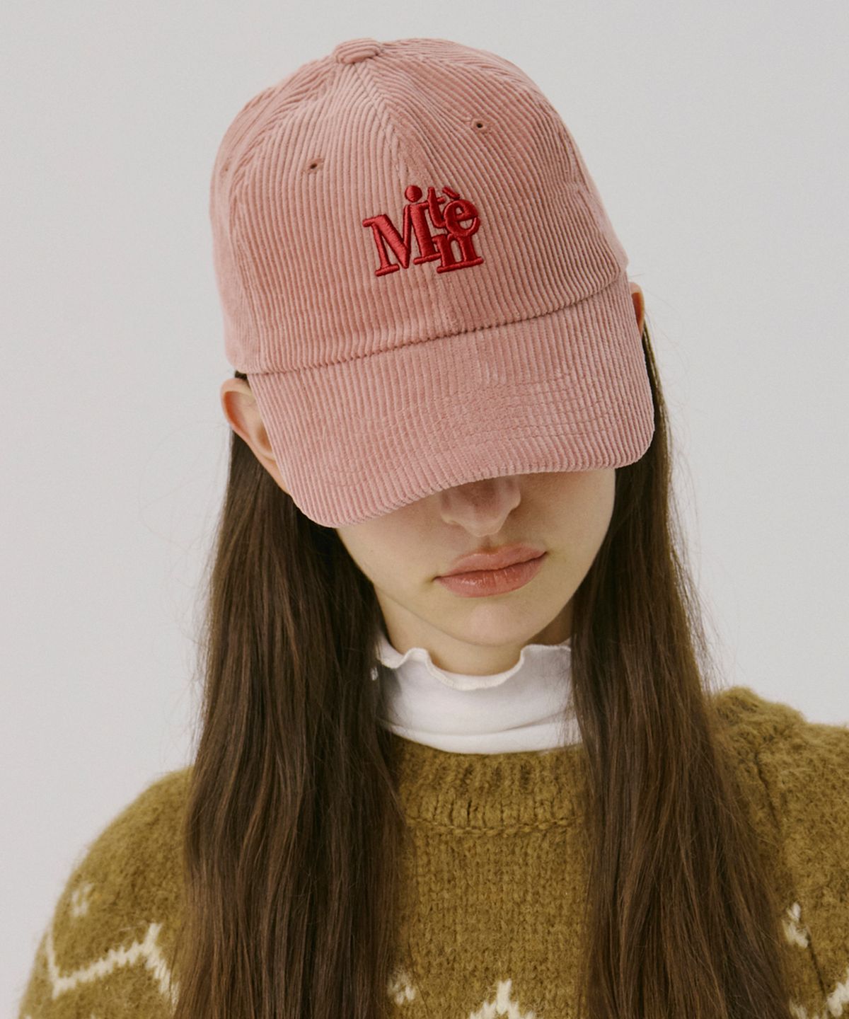 미네티(MINETI) 소두 골덴 백 뉴 로고 볼캡 Y 11726 MT