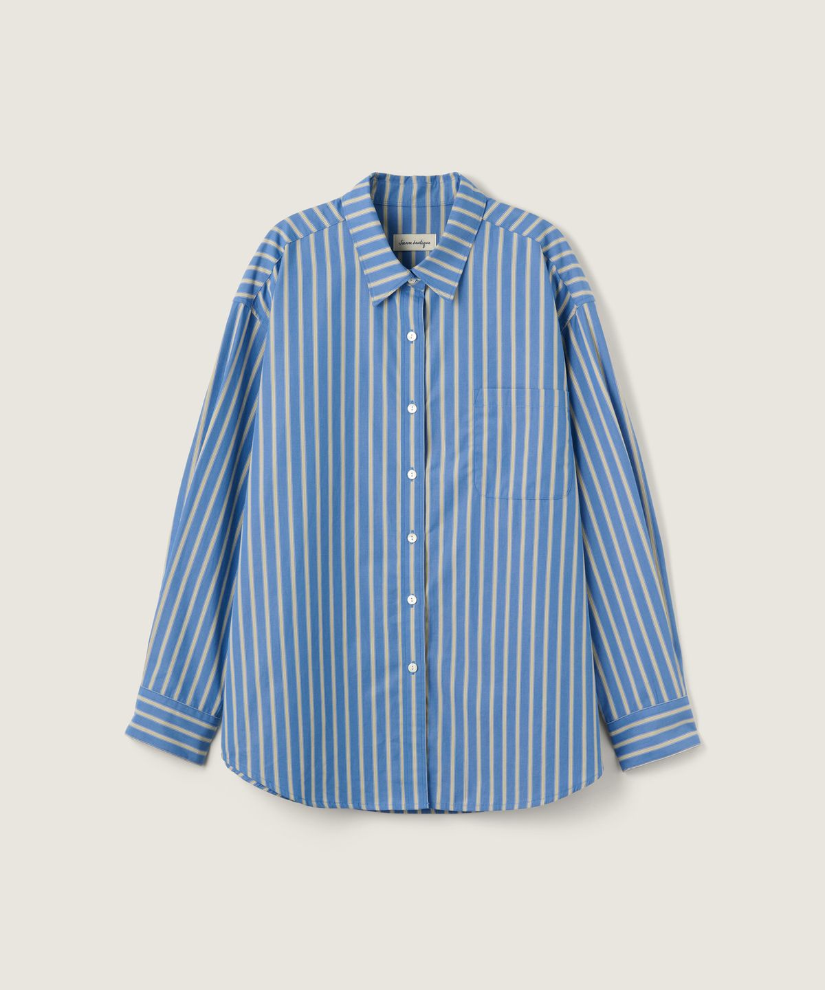 시엔느(SIENNE) August Stripe Shirt (Blue)
