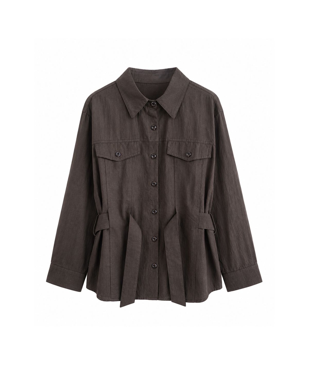 바스카라(VASCARA) Belted Flap-Pocket Work Jacket (3colors)