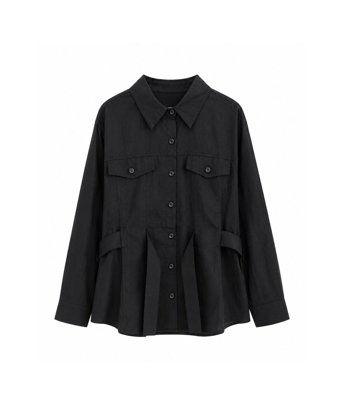 바스카라(VASCARA) Belted Flap-Pocket Work Jacket (3colors)