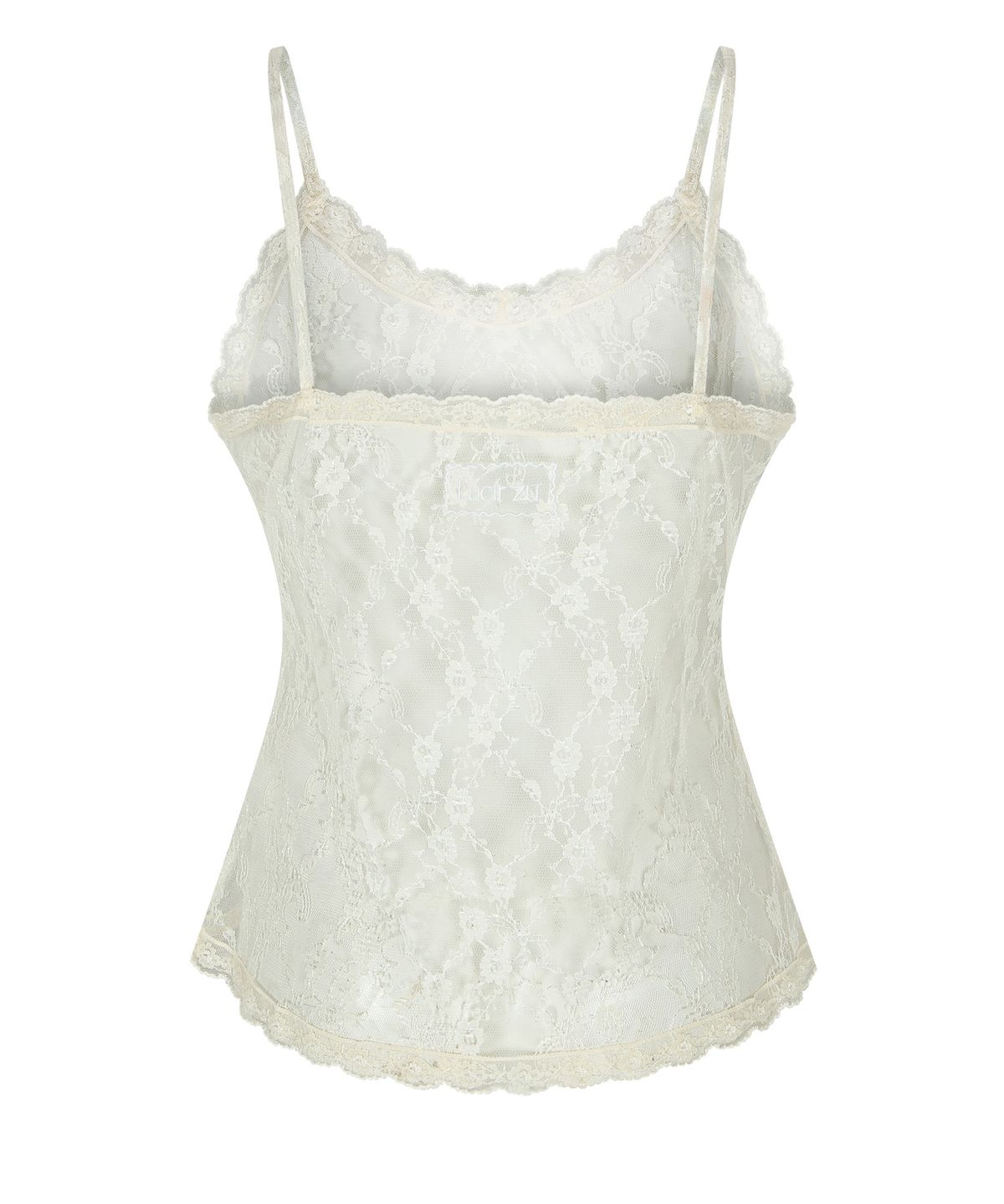 루시르주(LUCIR ZU) Lace Bustier Camisole (Cream)