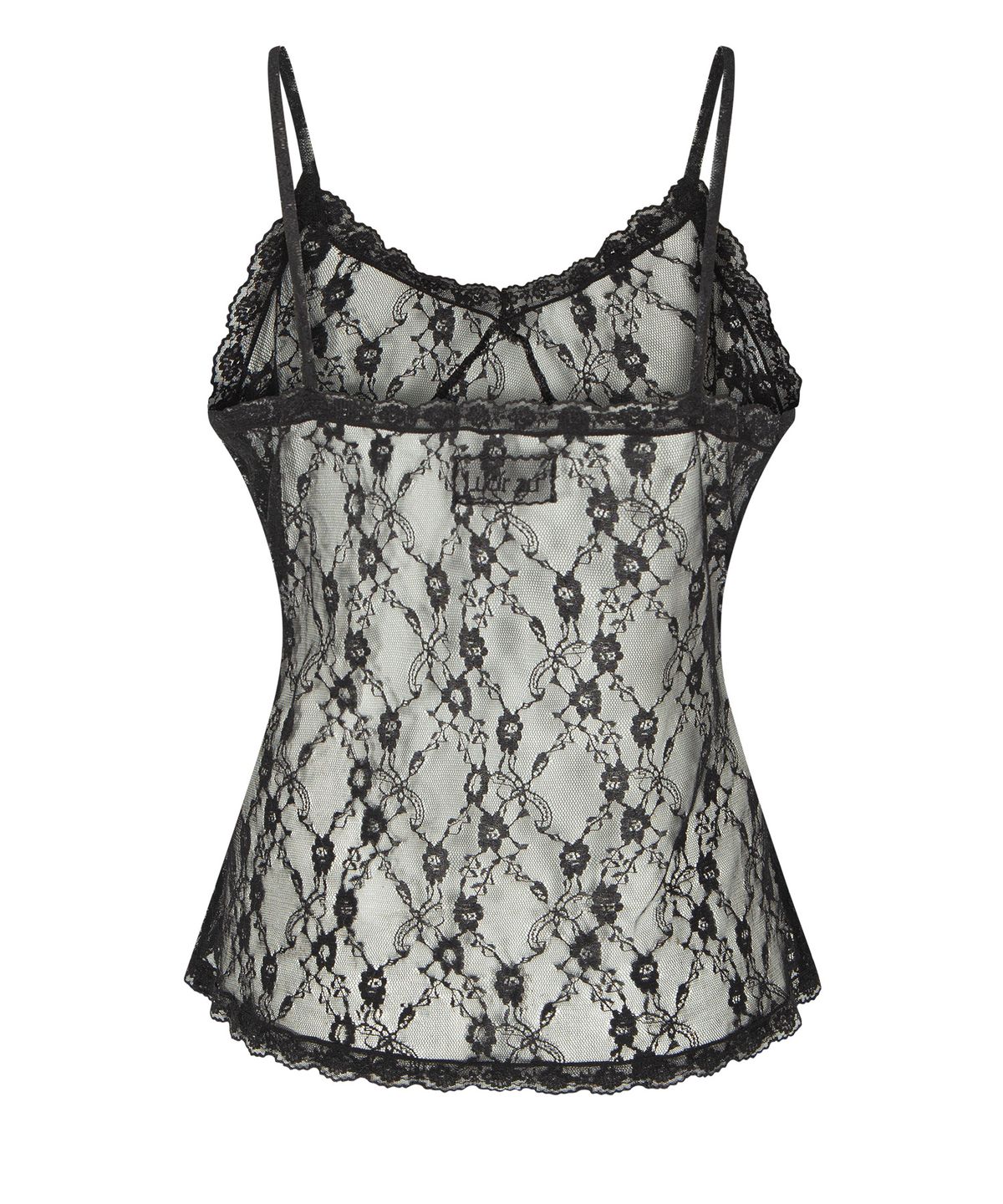 루시르주(LUCIR ZU) Lace Bustier Camisole (Black)