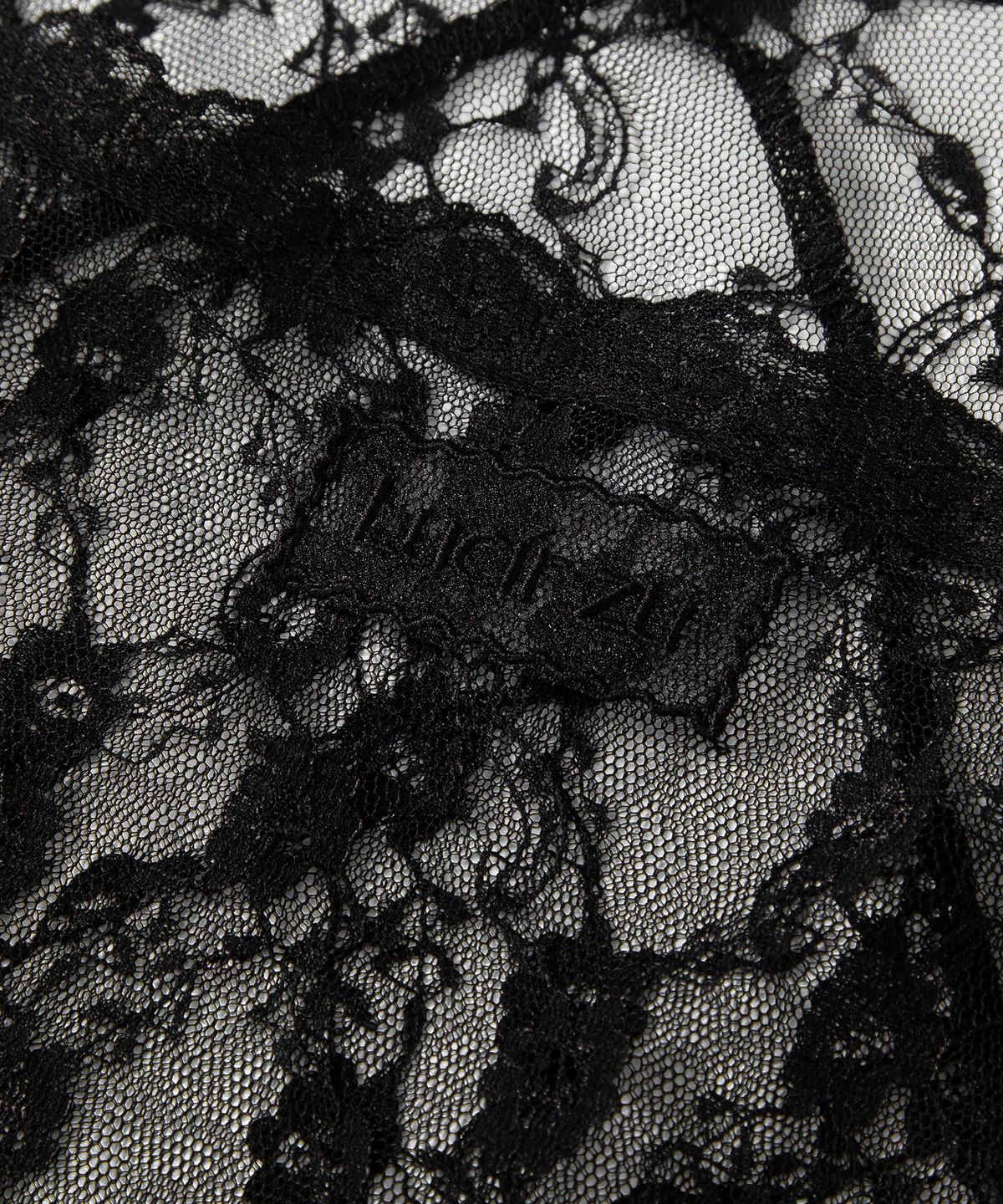 루시르주(LUCIR ZU) Lace Bustier Camisole (Black)