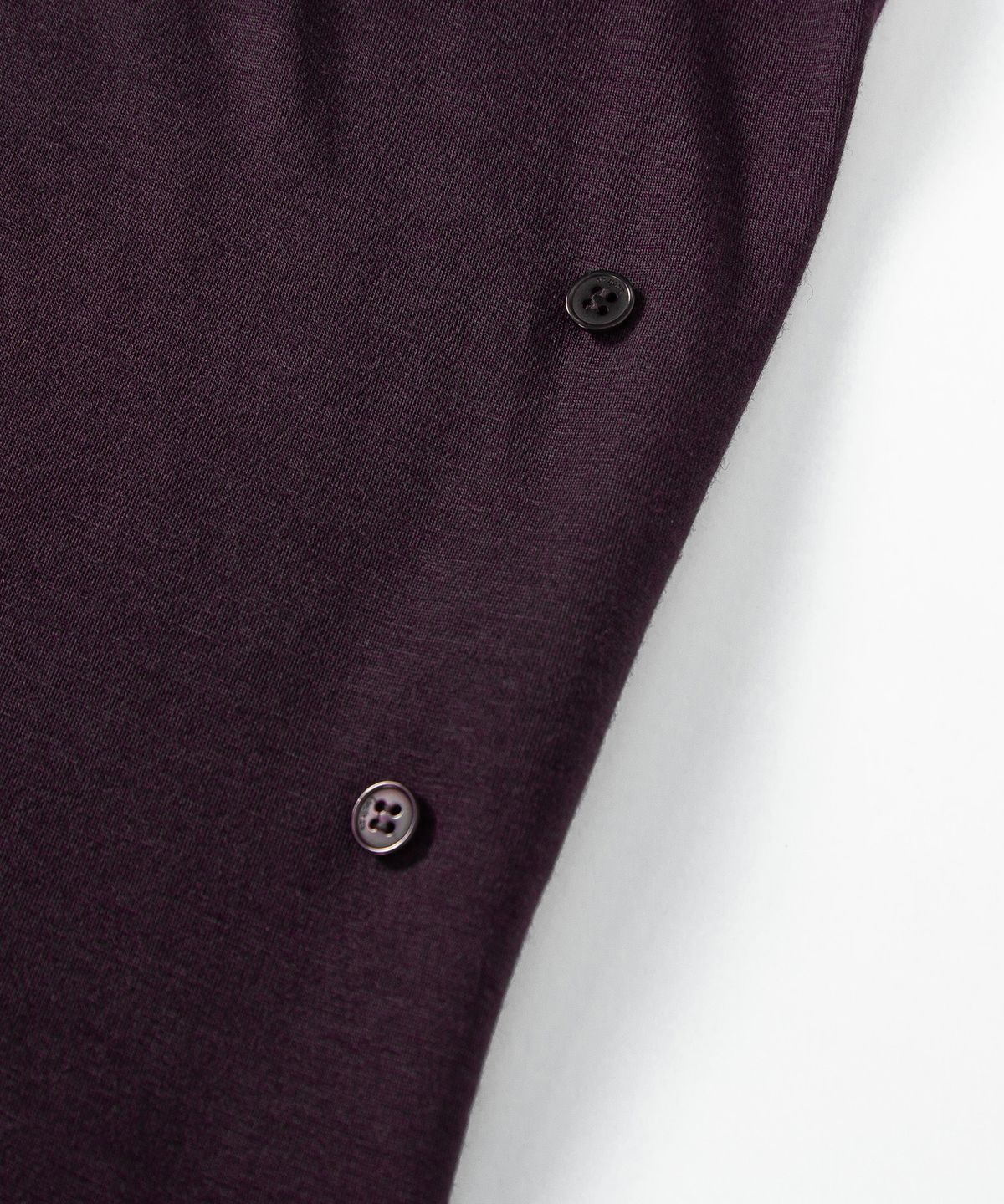 루시르주(LUCIR ZU) Scarf Wrap Button Cardigan (Purple)