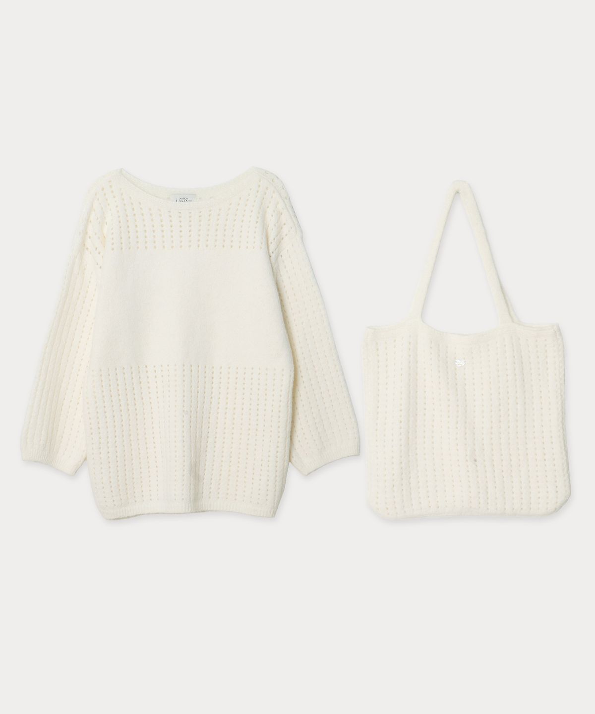 메종르하르(MAISONLEHAR) 세이지 니트 (가방SET) 3color
