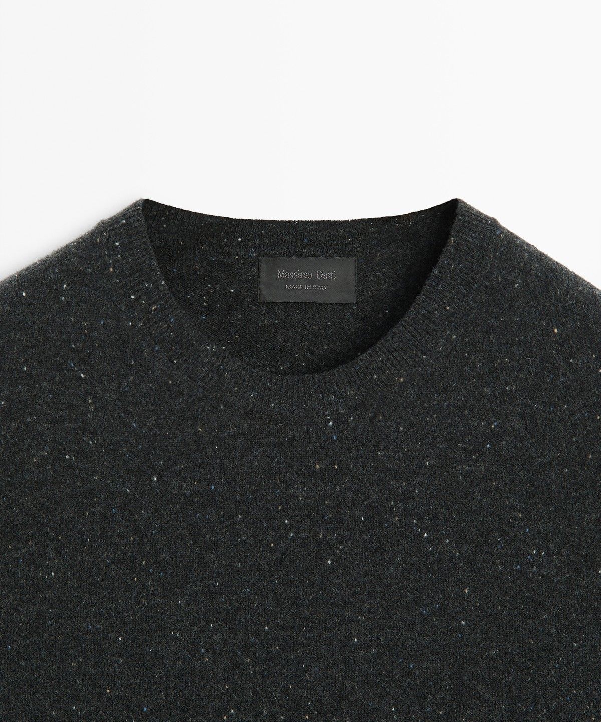 마시모두띠(MASSIMO DUTTI) 울 멜란지 니트