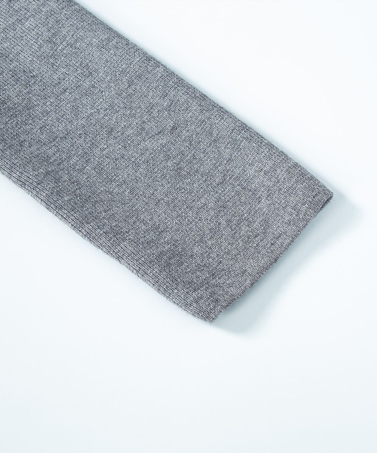 루시르주(LUCIR ZU) Wool Boatneck Bolero Knit Top (Charcoal)