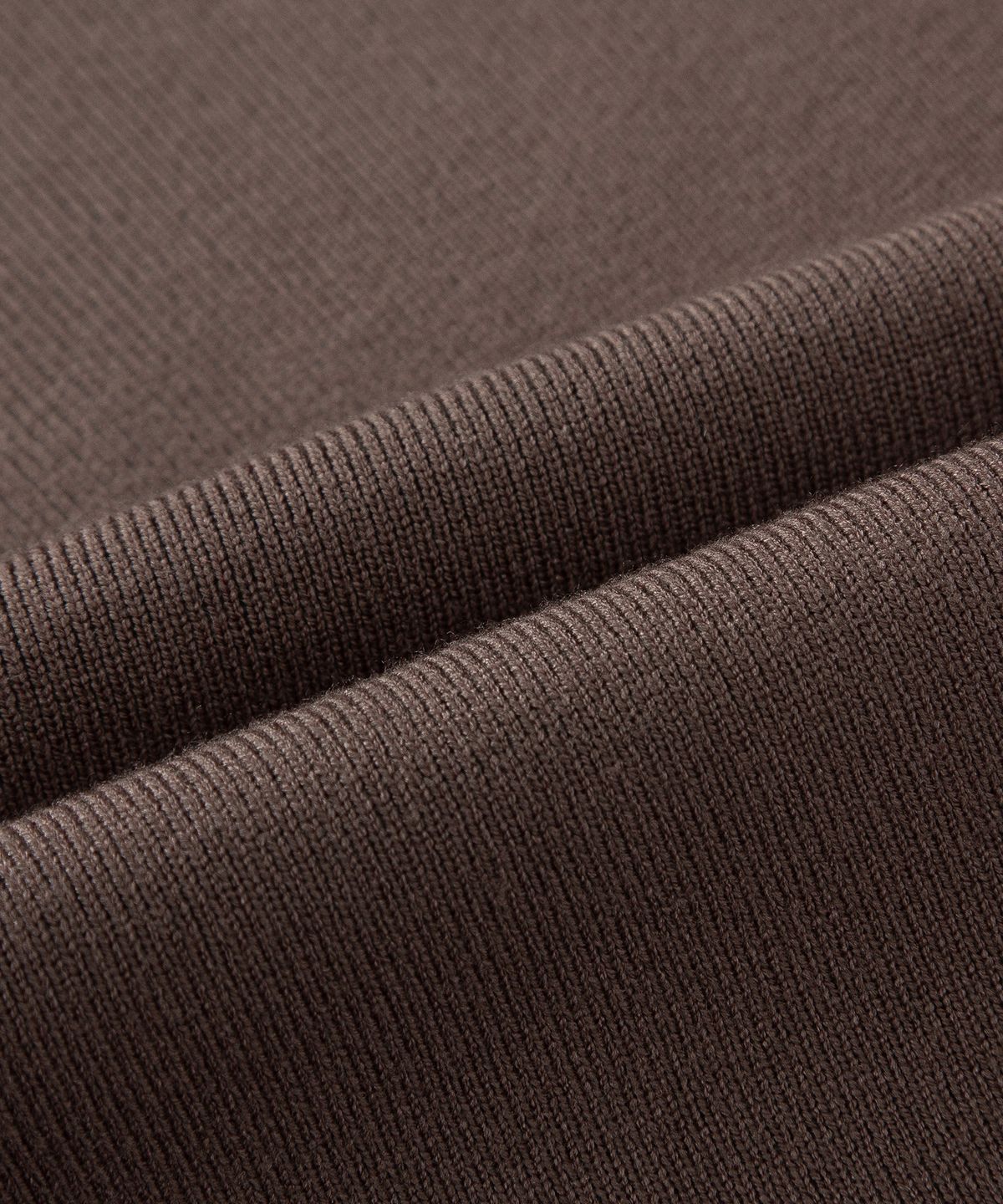 루시르주(LUCIR ZU) Wool Boatneck Bolero Knit Top (Brown)