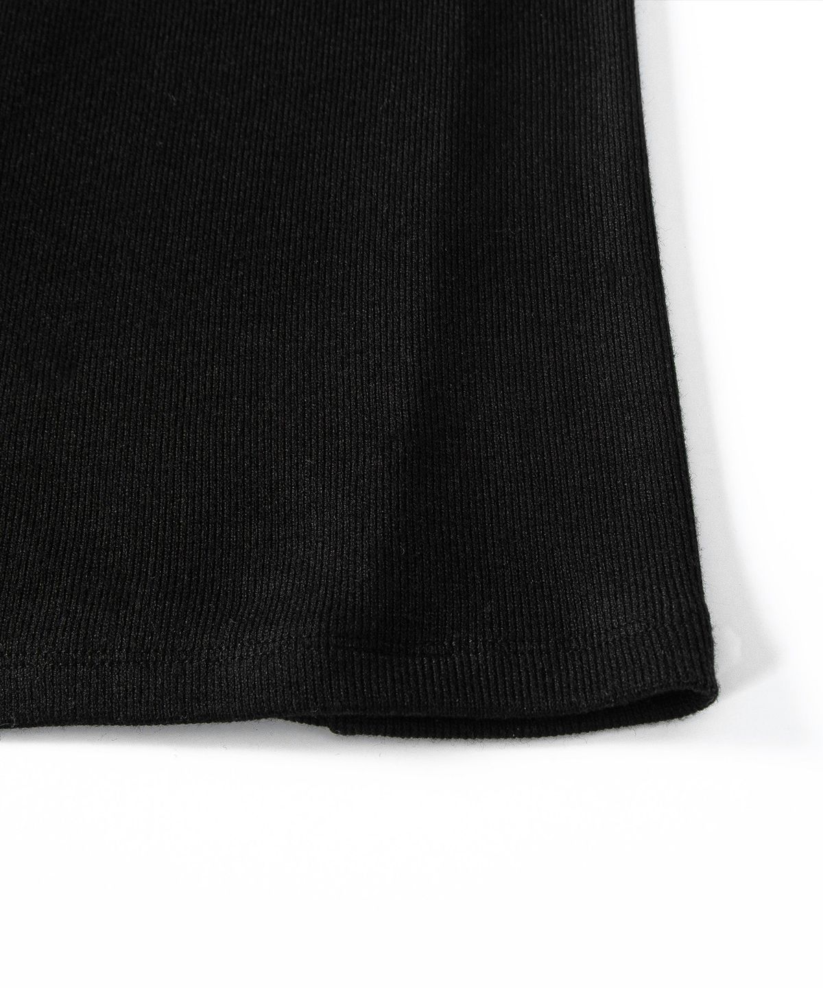루시르주(LUCIR ZU) Side-Shirred Maxi Skirt (Black)