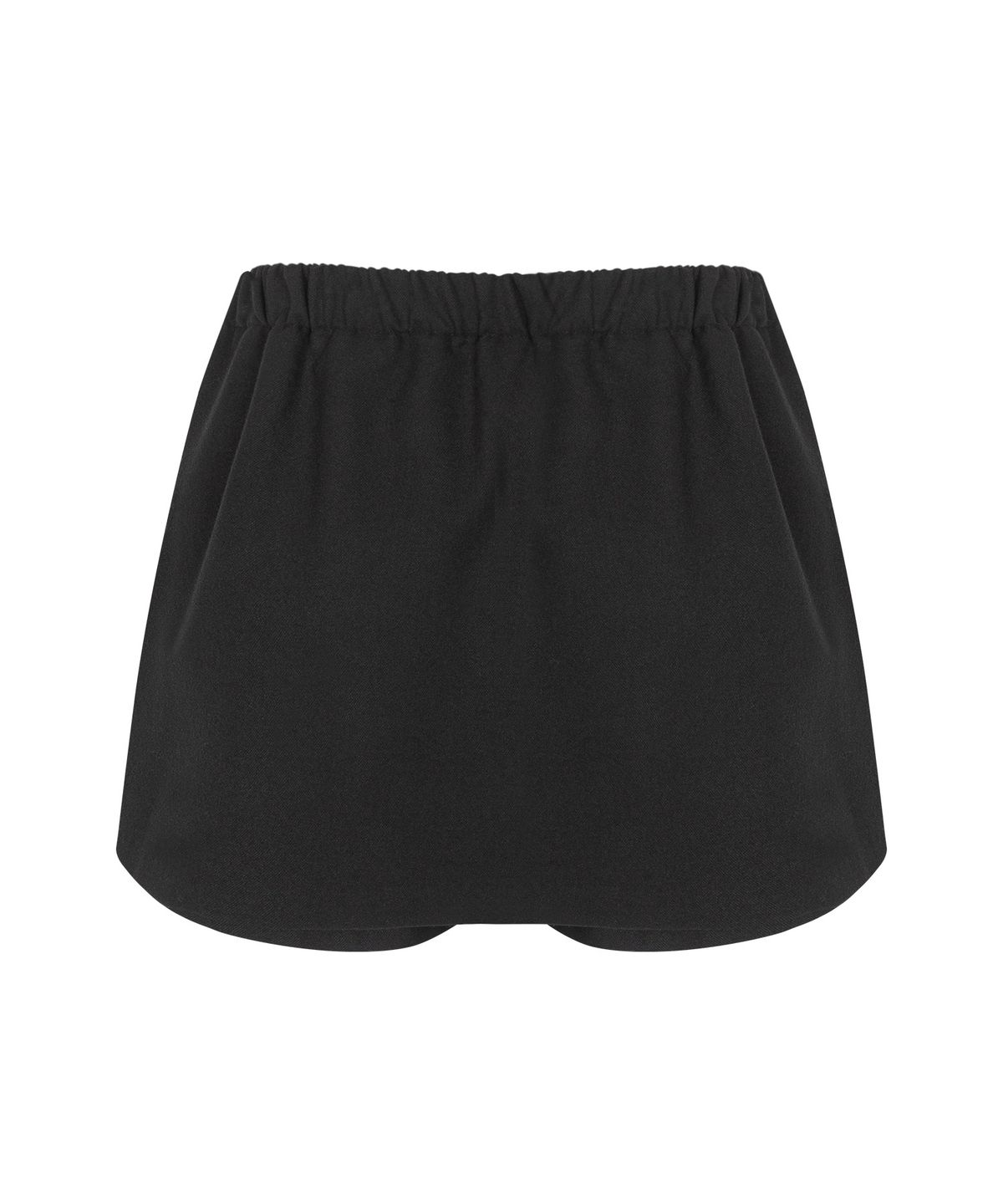 루시르주(LUCIR ZU) Wool Mini Pants (Black)