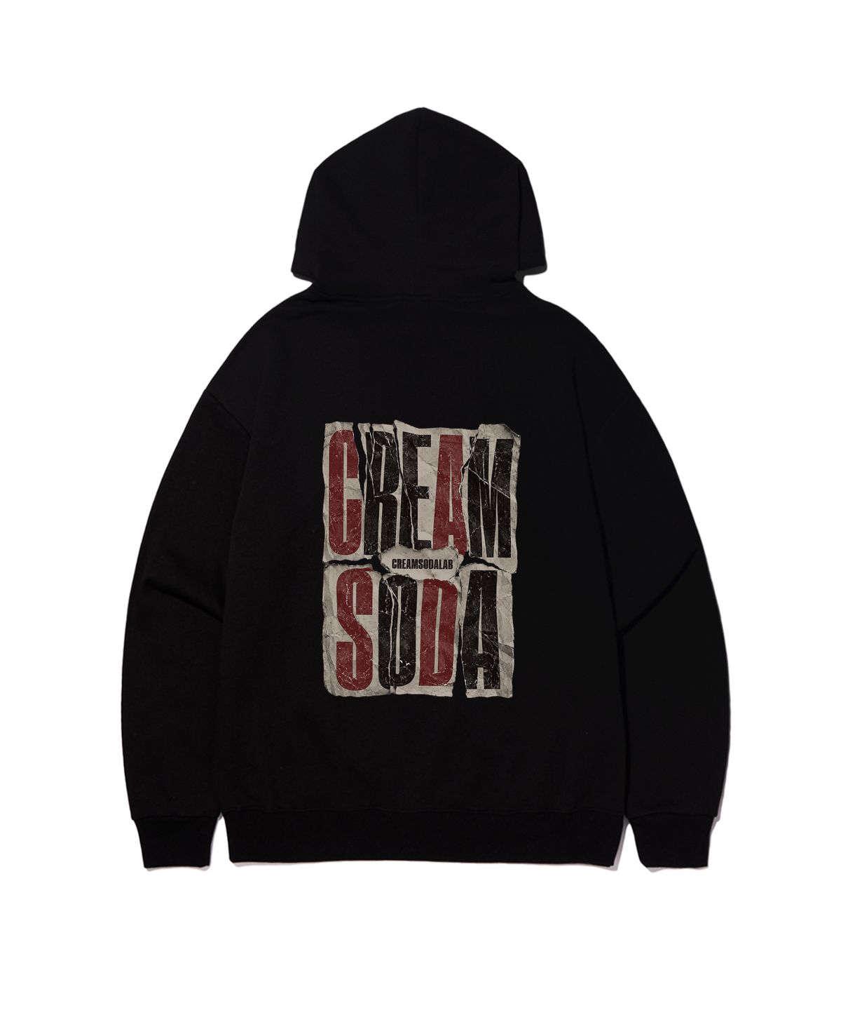 크림소다랩(CREAM SODA LAB) 빈티지 뉴스 페이퍼 후드