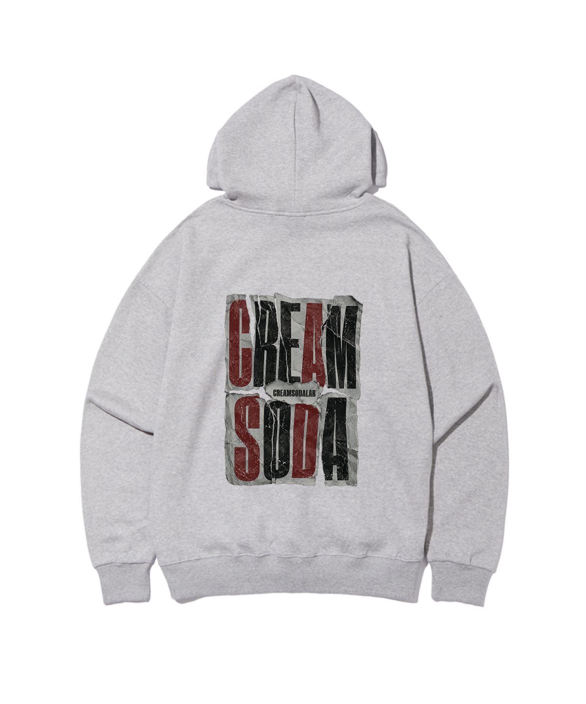 크림소다랩(CREAM SODA LAB) 빈티지 뉴스 페이퍼 후드