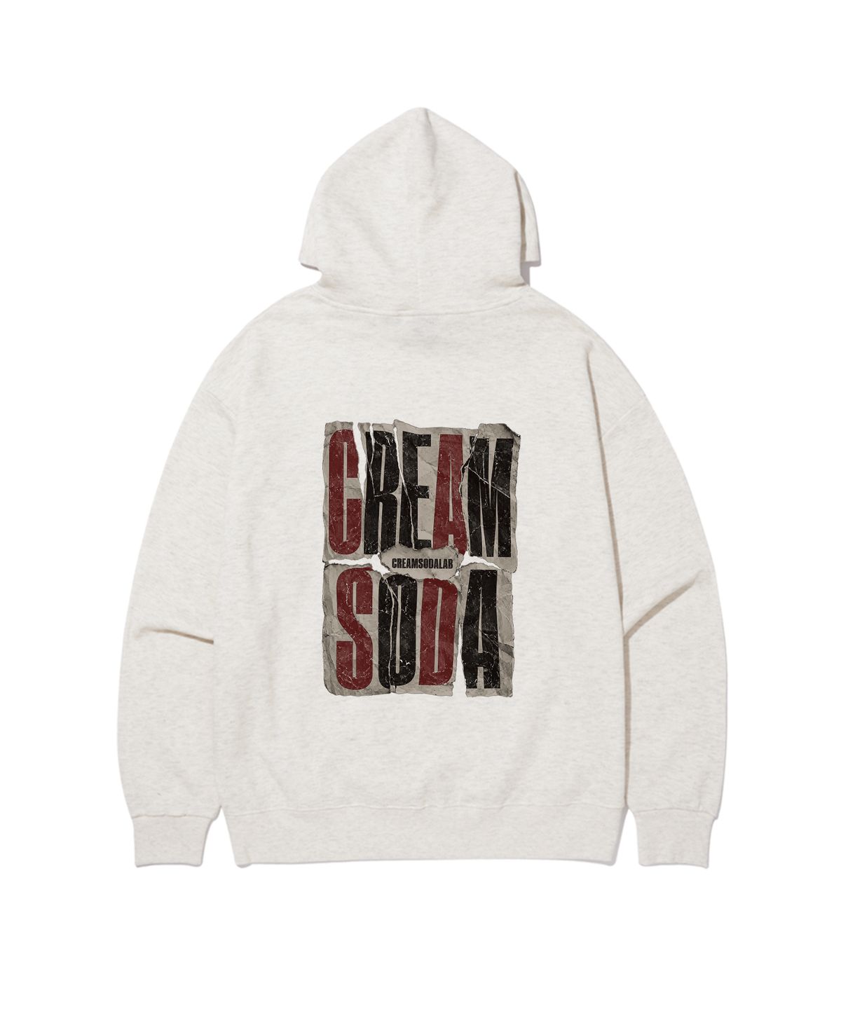 크림소다랩(CREAM SODA LAB) 빈티지 뉴스 페이퍼 후드