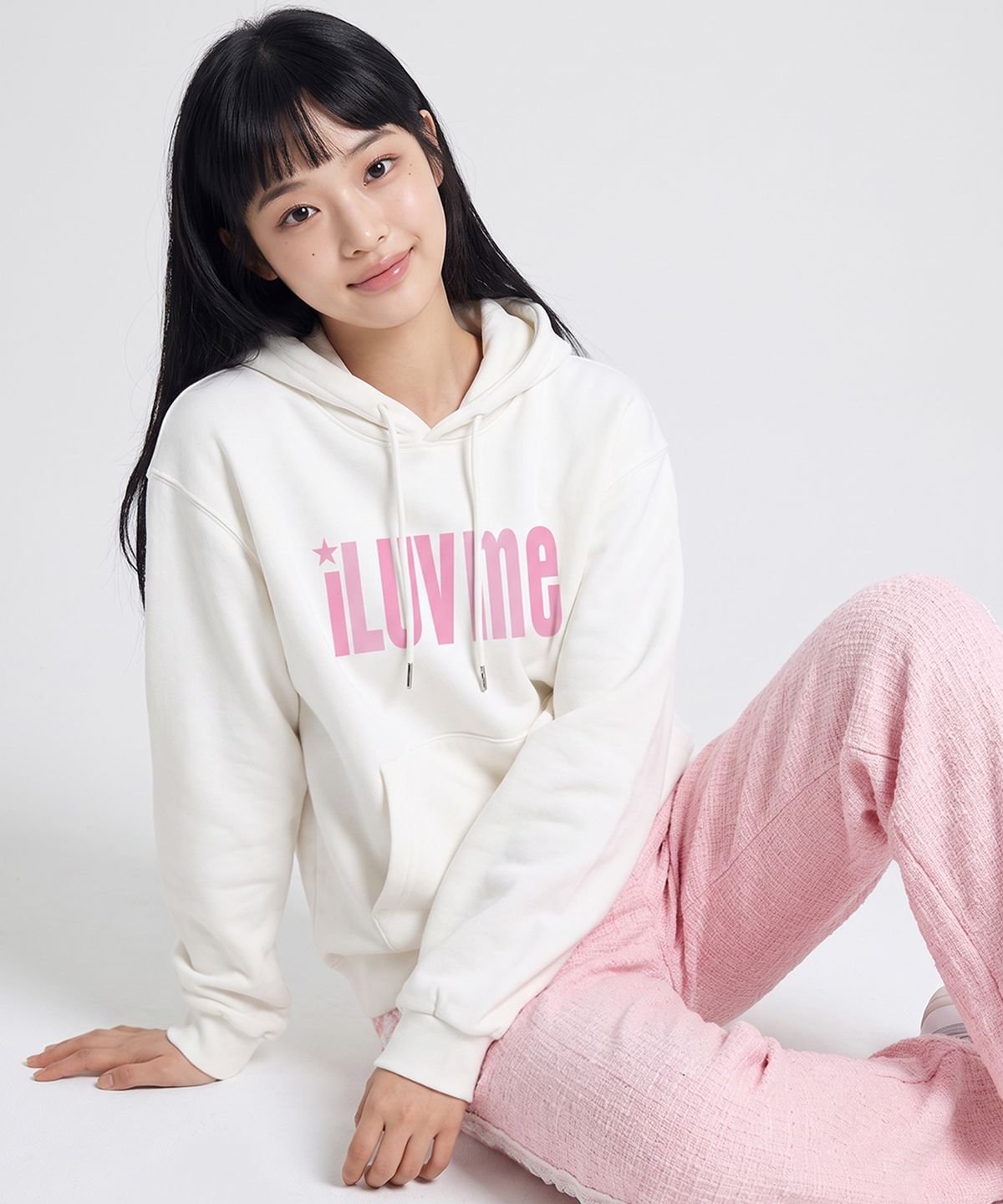 랜덤오프(RANDOMOFF) I LUV ME HOODIE (3color)