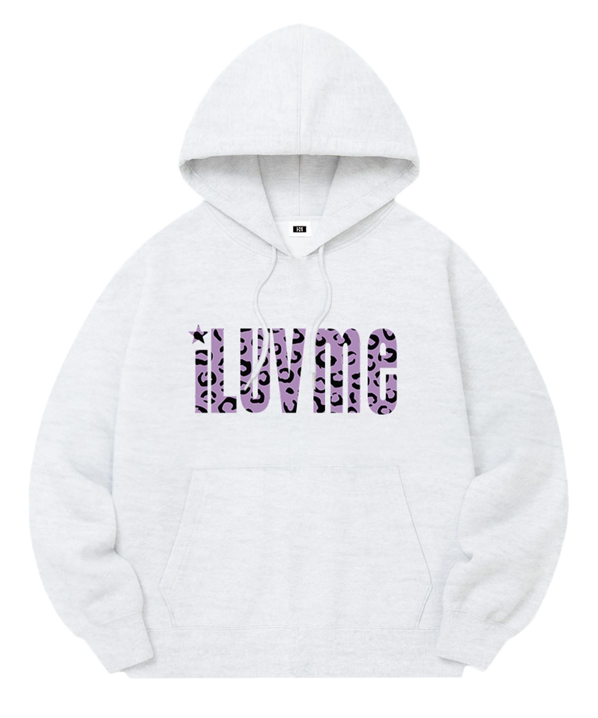 랜덤오프(RANDOMOFF) I LUV ME LEOPARD HOODIE (3color)