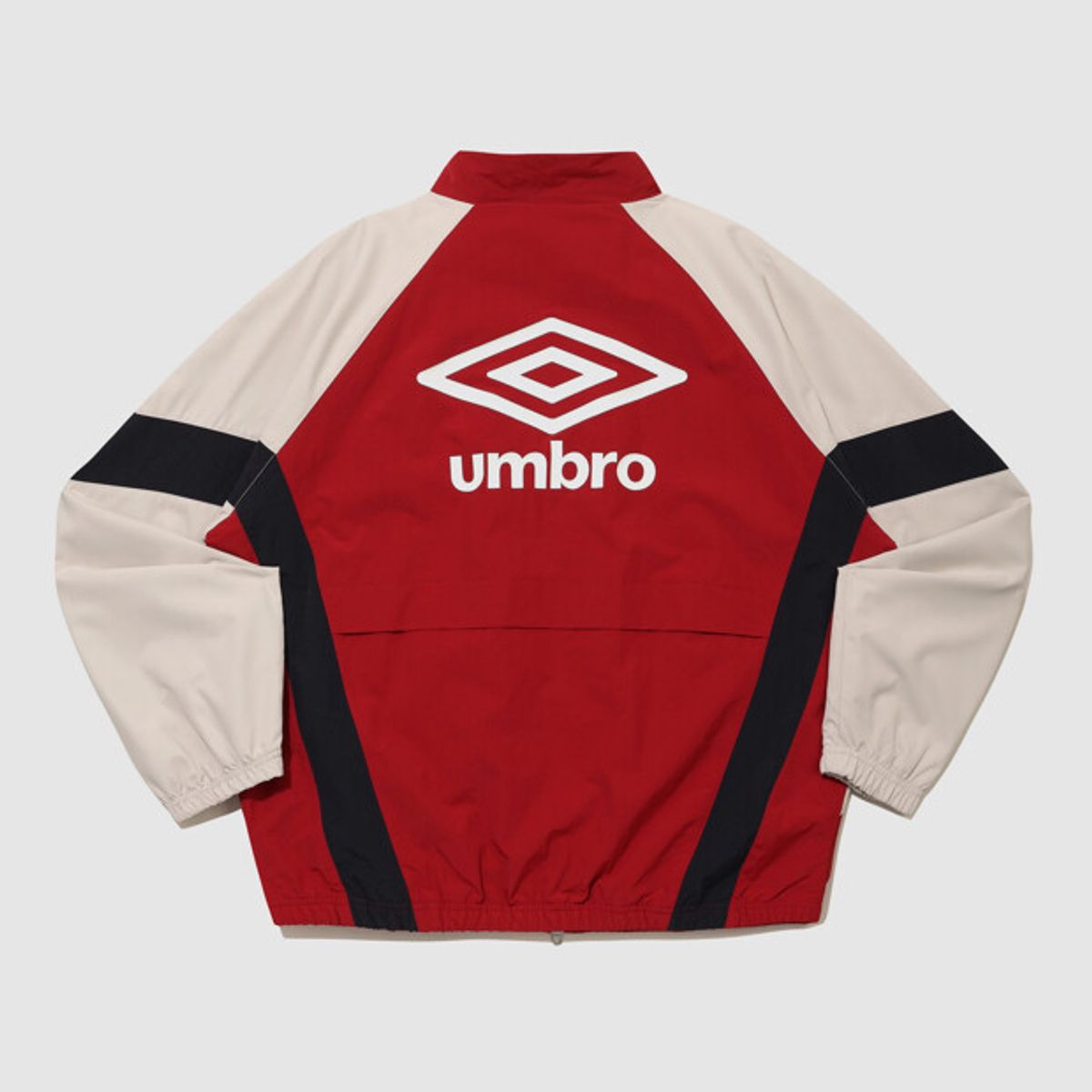 엄브로(UMBRO) 팝러쉬 스탠넥 바람막이 자켓 레드 UR324CJK96