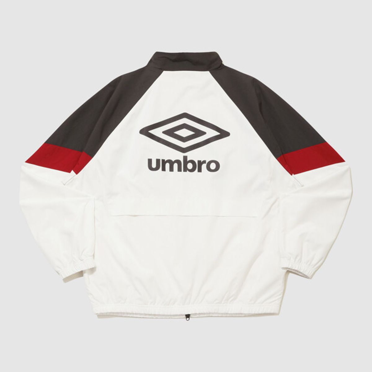 엄브로(UMBRO) 팝러쉬 스탠넥 바람막이 자켓 챠콜 UR324CJK96