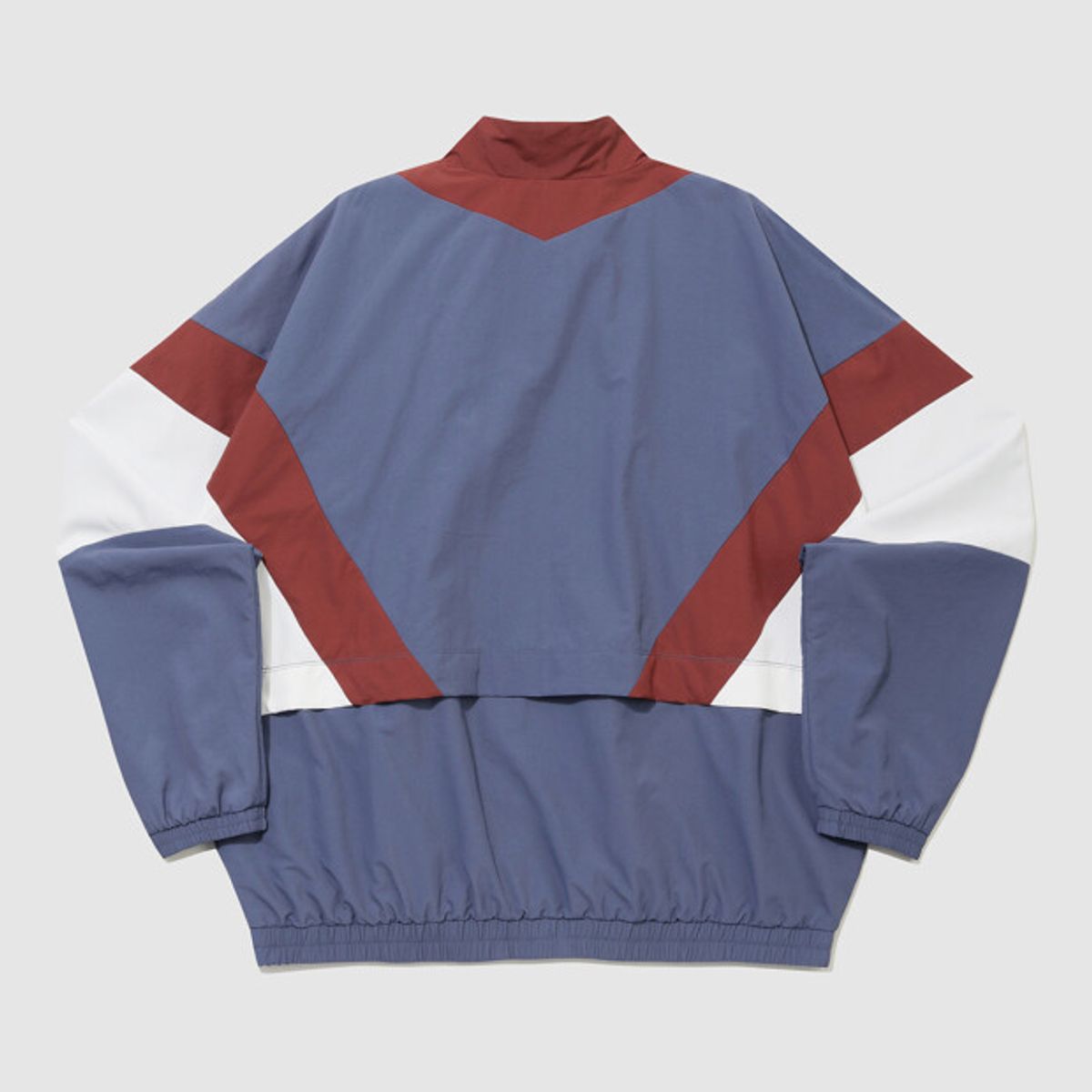 엄브로(UMBRO) 더비클럽 컬러블럭 스탠넥 바람막이 자켓 블루 UR324CJK94