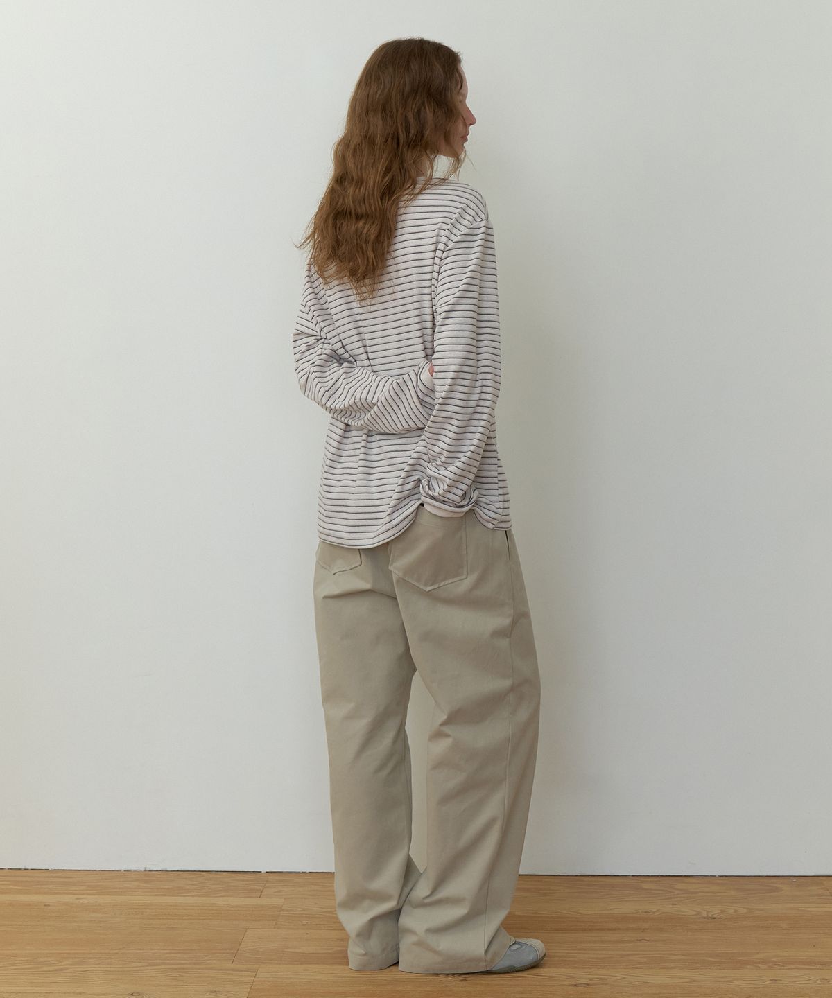 더미튼(THEMITTEN) Cott banding pants (sand)
