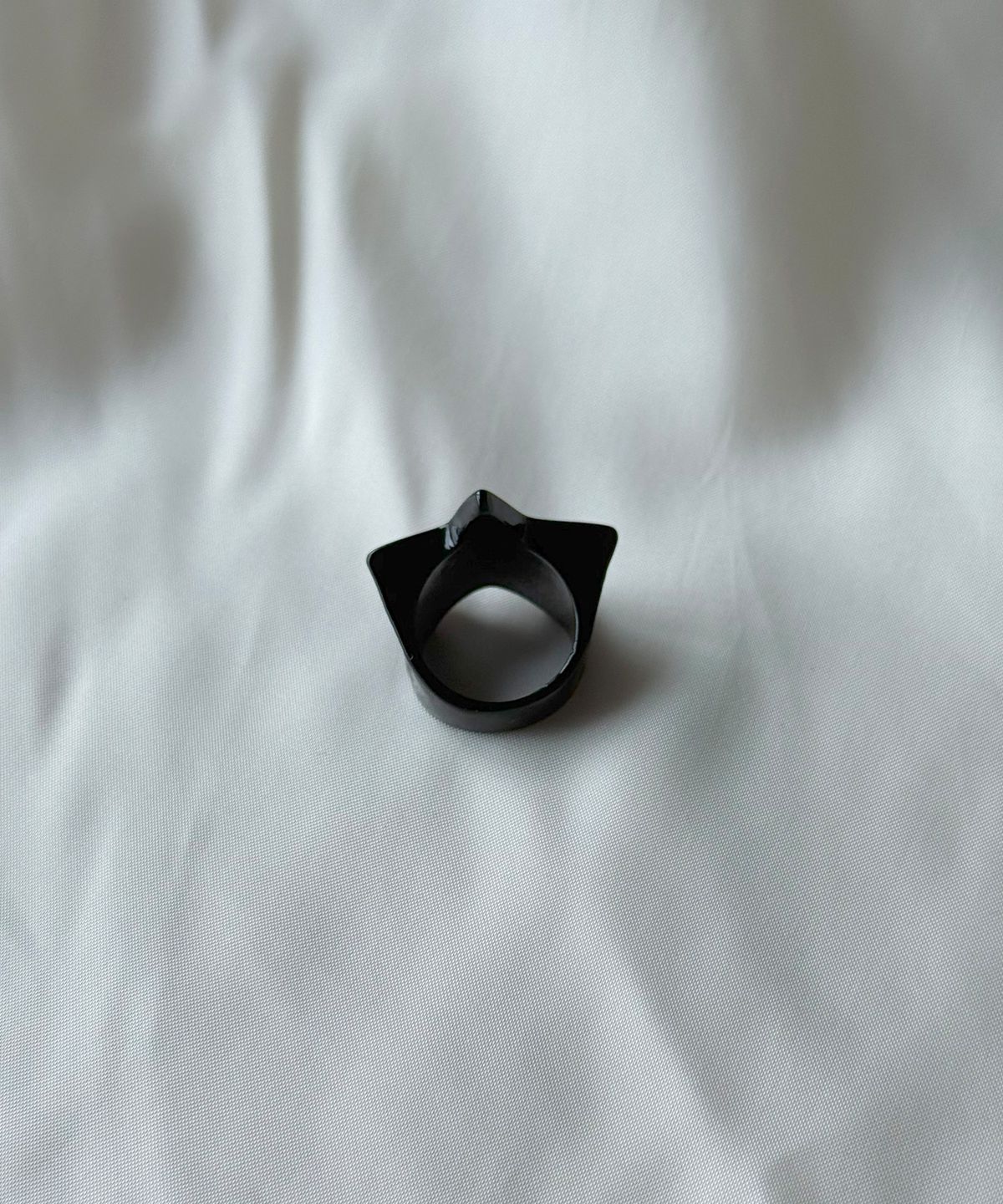 뽀끼(POKKI) BLACK STAR RING