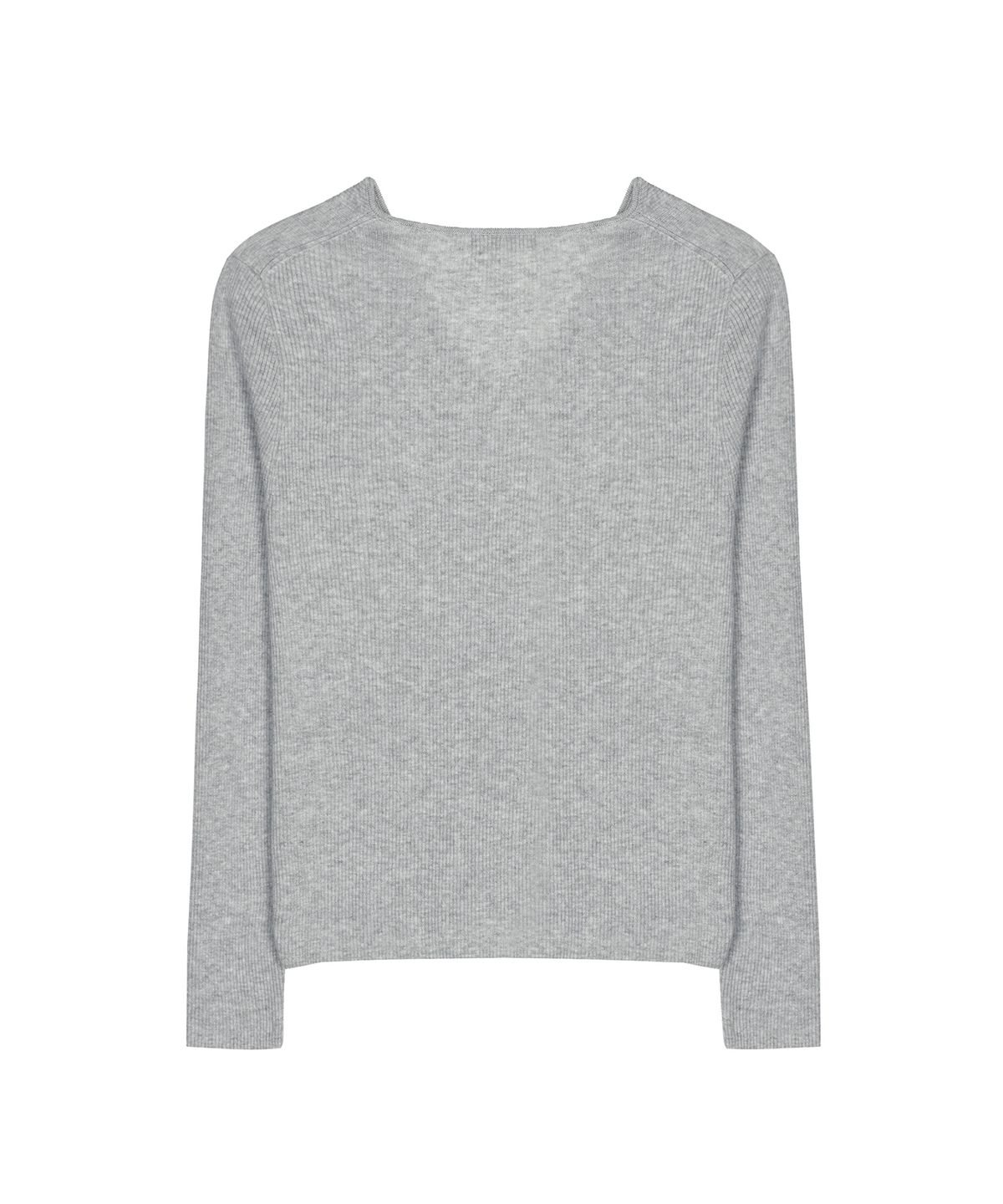 닉앤니콜(NICK&NICOLE) OPEN COLLAR KNIT CARDIGAN_GRAY