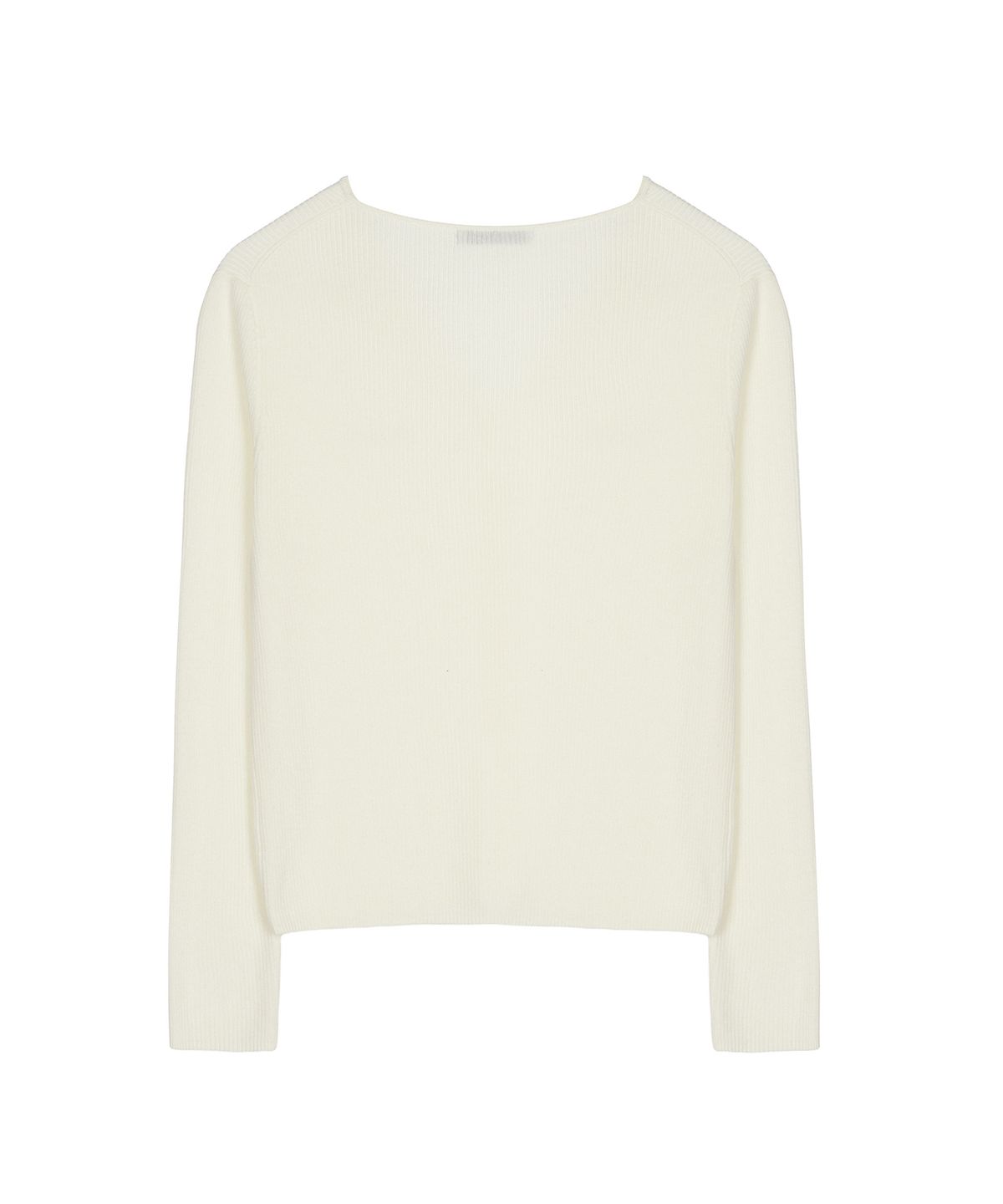 닉앤니콜(NICK&NICOLE) OPEN COLLAR KNIT CARDIGAN_IVORY
