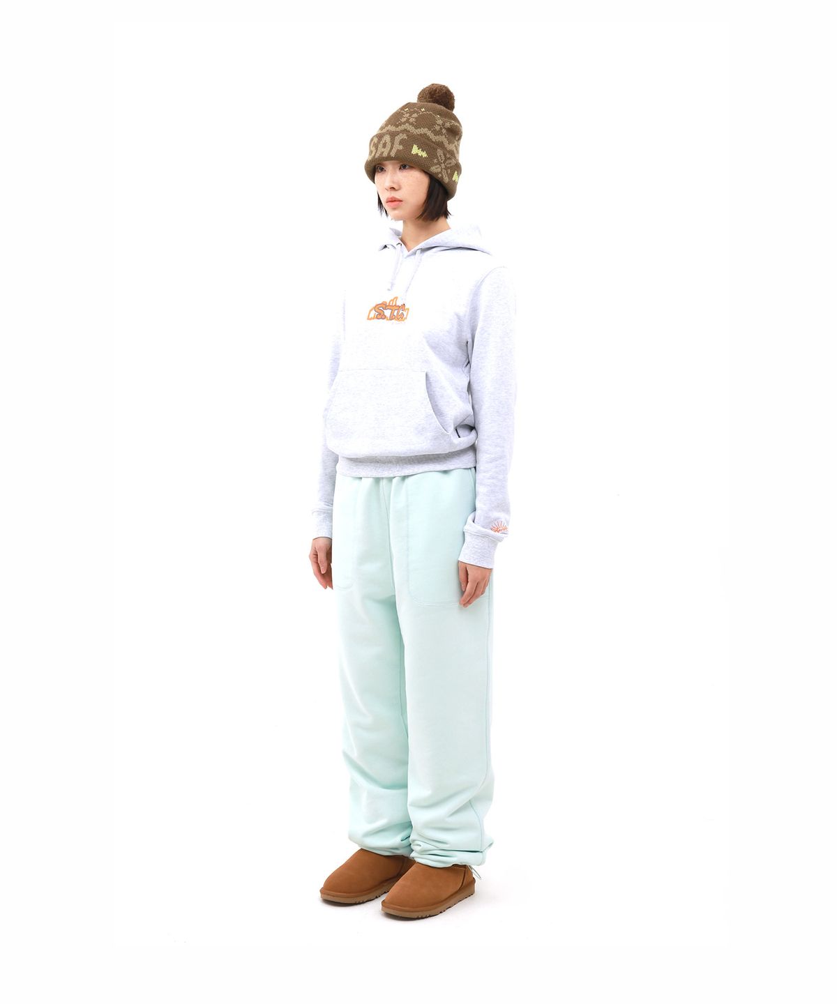 사파리스팟(SAFARISPOT) 1/2 에쓰티씨 캐슬 후디 (그레이)