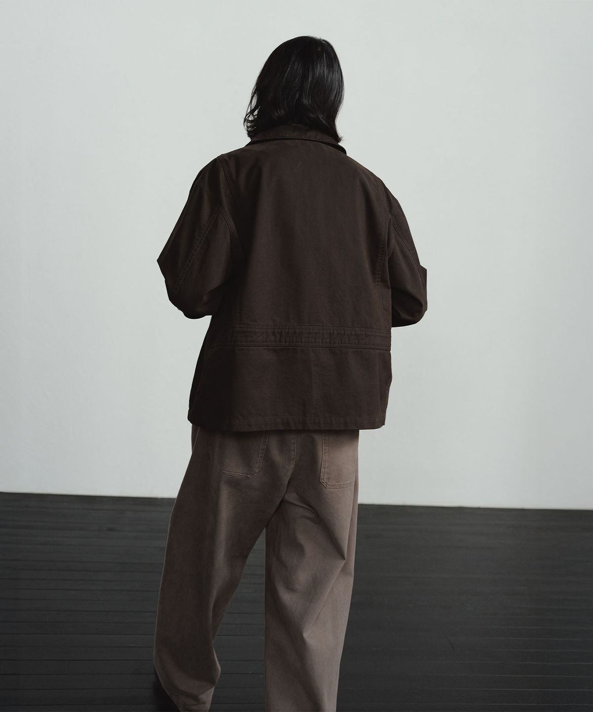 블랭크룸(BLANKROOM) 도버 페이드 자켓_BURNT BROWN