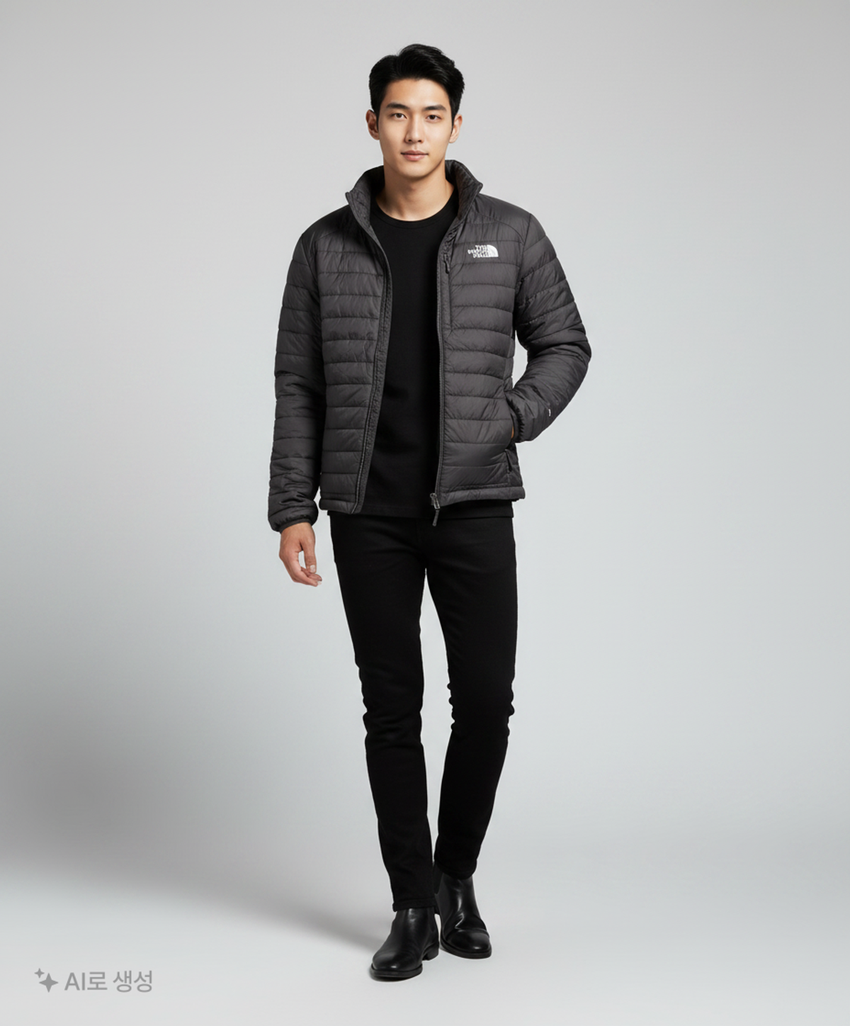 노스페이스(THE NORTH FACE) 숏 패딩/숏 헤비 아우터 S