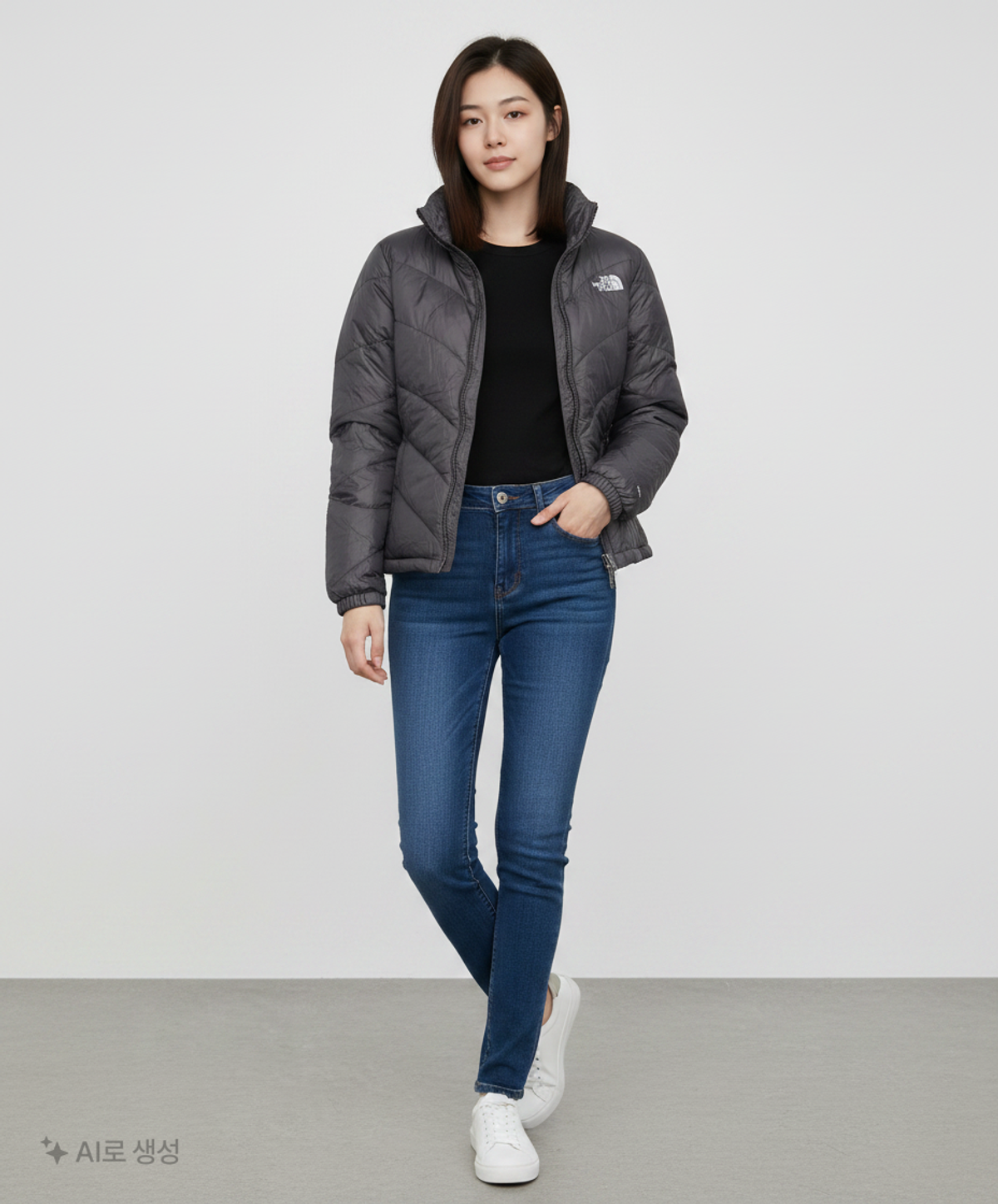 노스페이스(THE NORTH FACE) 숏 패딩/숏 헤비 아우터 85