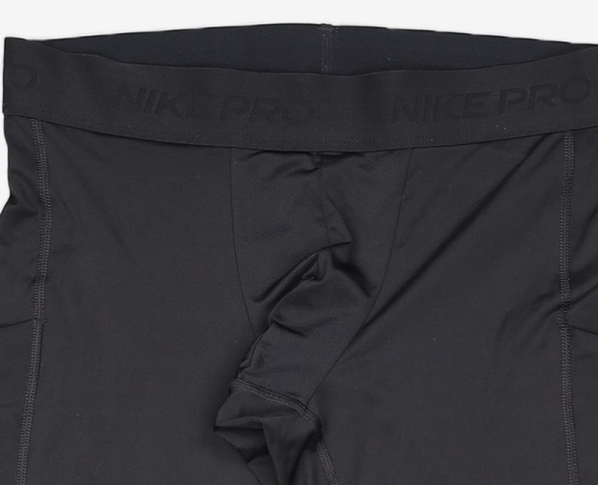 나이키(NIKE) 프로 드라이 핏 피트니스 타이츠 M - 블랙:화이트 / FB7953-010 90