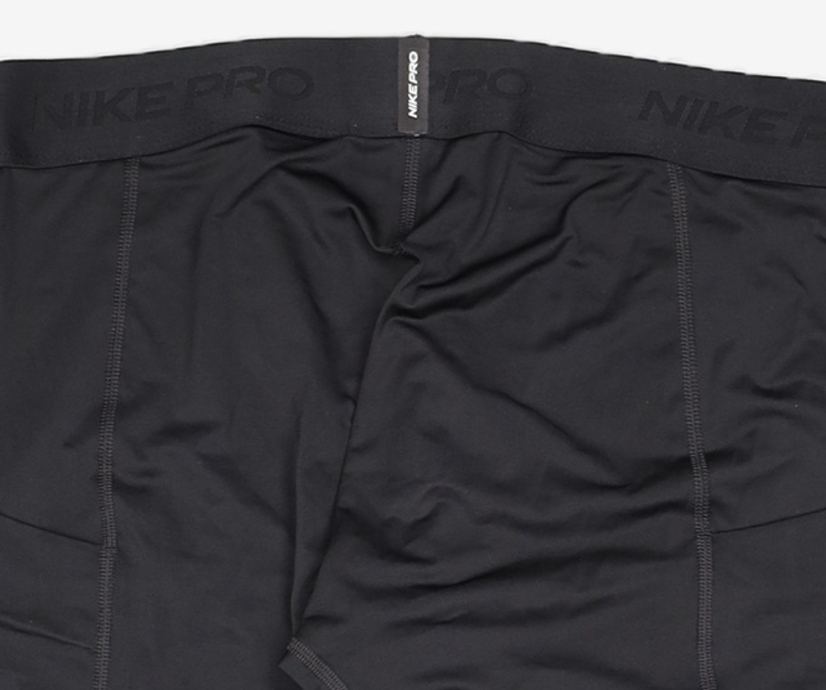 나이키(NIKE) 프로 드라이 핏 피트니스 타이츠 M - 블랙:화이트 / FB7953-010 90
