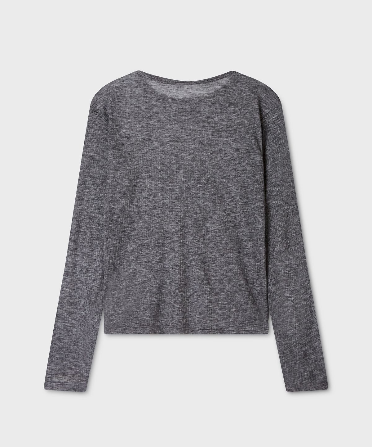 후아유(WHO.A.U) Tencel Wool Ribbed T-shirt(F) / WHLAG4998F
