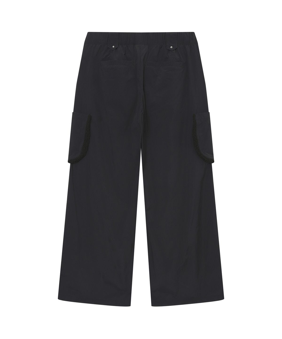 슈퍼드라이(SUPERDRY) 우먼스 포켓 플리스 트리밍 팬츠 블랙 SDFLWFQ01BLK