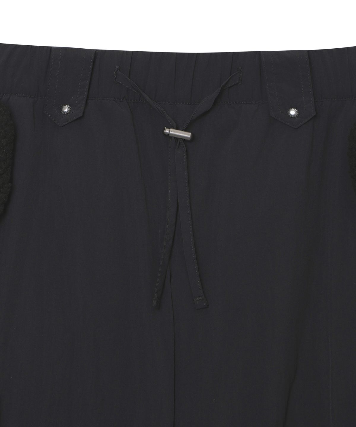 슈퍼드라이(SUPERDRY) 우먼스 포켓 플리스 트리밍 팬츠 블랙 SDFLWFQ01BLK