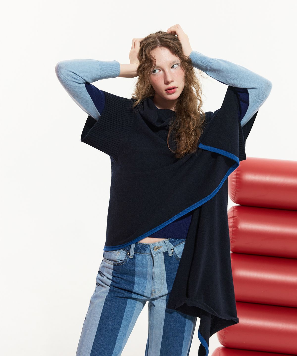 스노야(SNOYA) 26FW 베스트 숄 가디건
