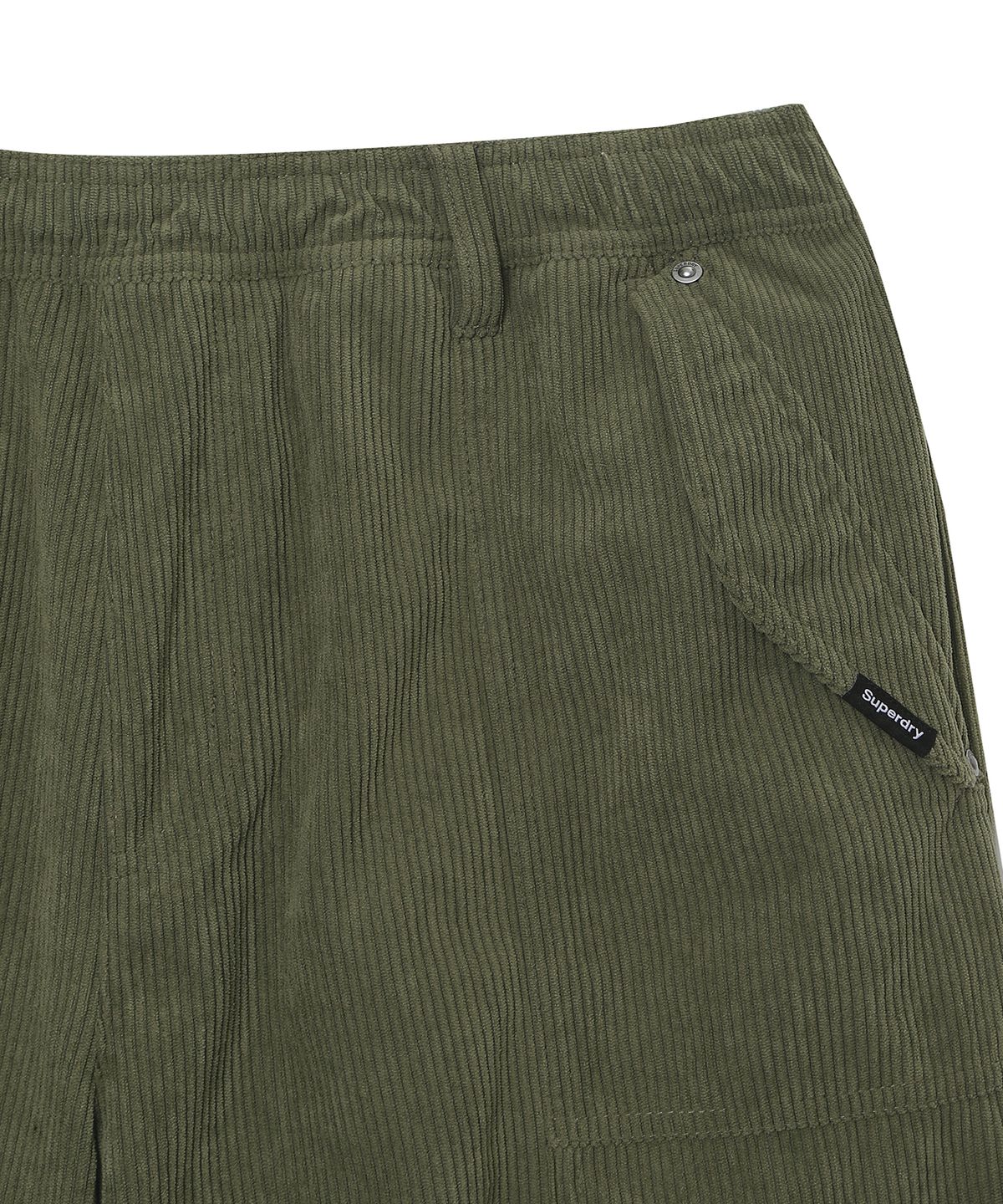 슈퍼드라이(SUPERDRY) 코라웜 팬츠 카키 SDULWDQ05KHK