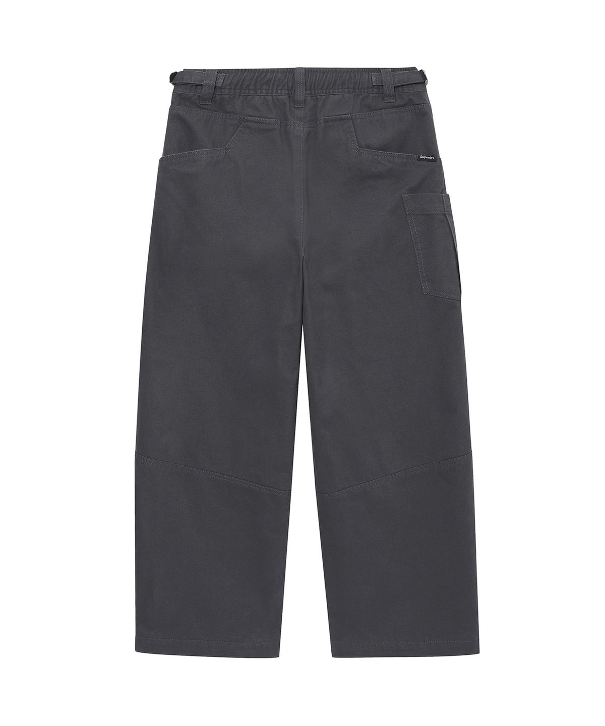 슈퍼드라이(SUPERDRY) 커브웜 카고 팬츠 차콜 SDULWDQ02CHL