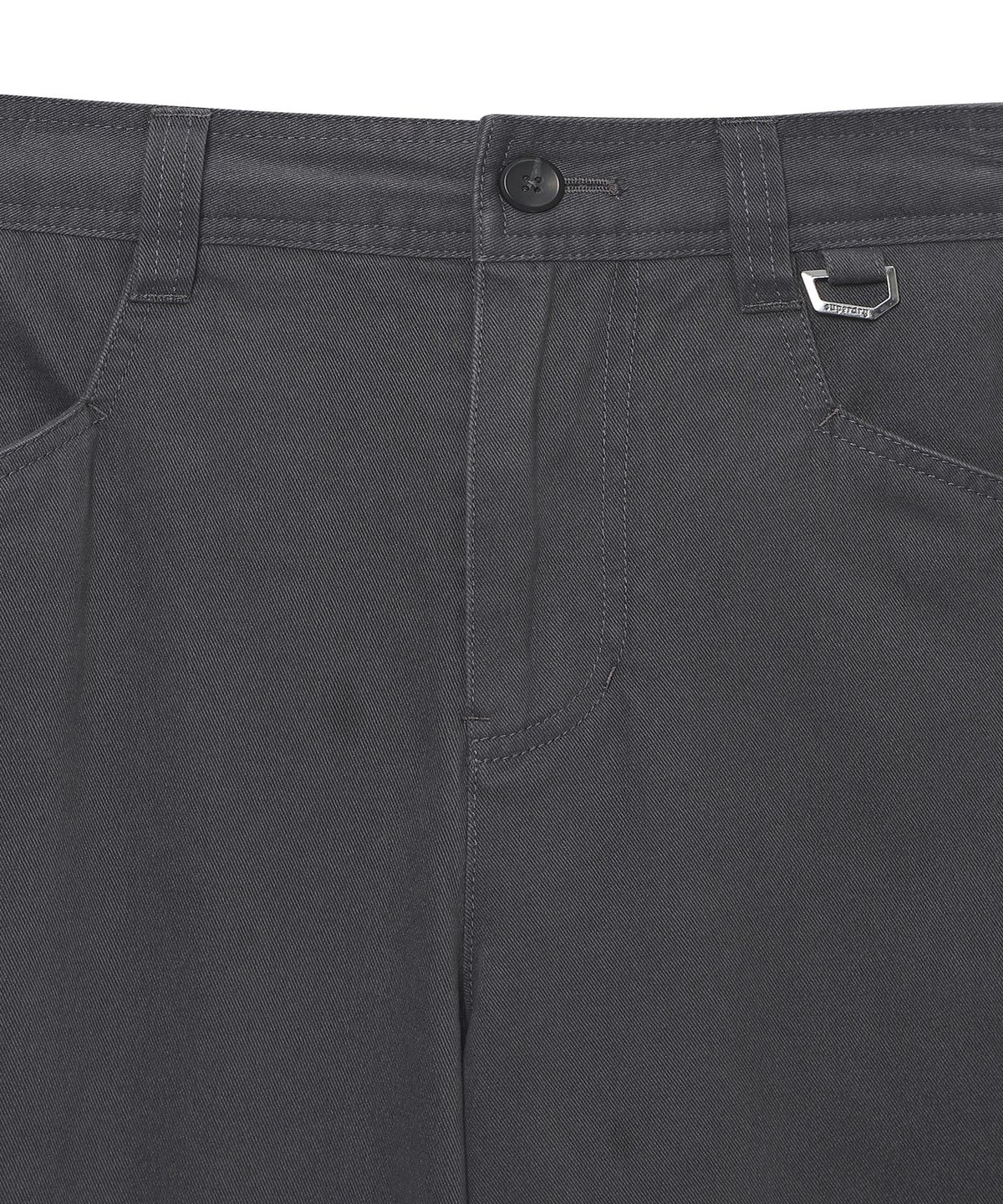 슈퍼드라이(SUPERDRY) 커브웜 카고 팬츠 차콜 SDULWDQ02CHL