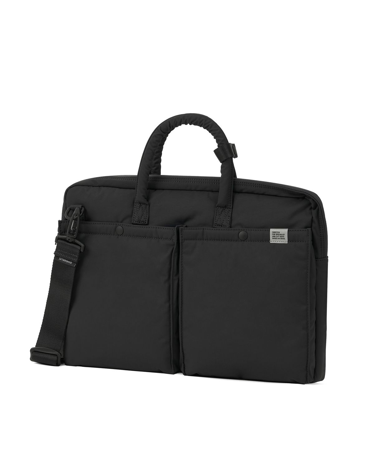 스위치(SWEETCH) CITY BOYS SLIM BRIEFCASE 001 Graphite