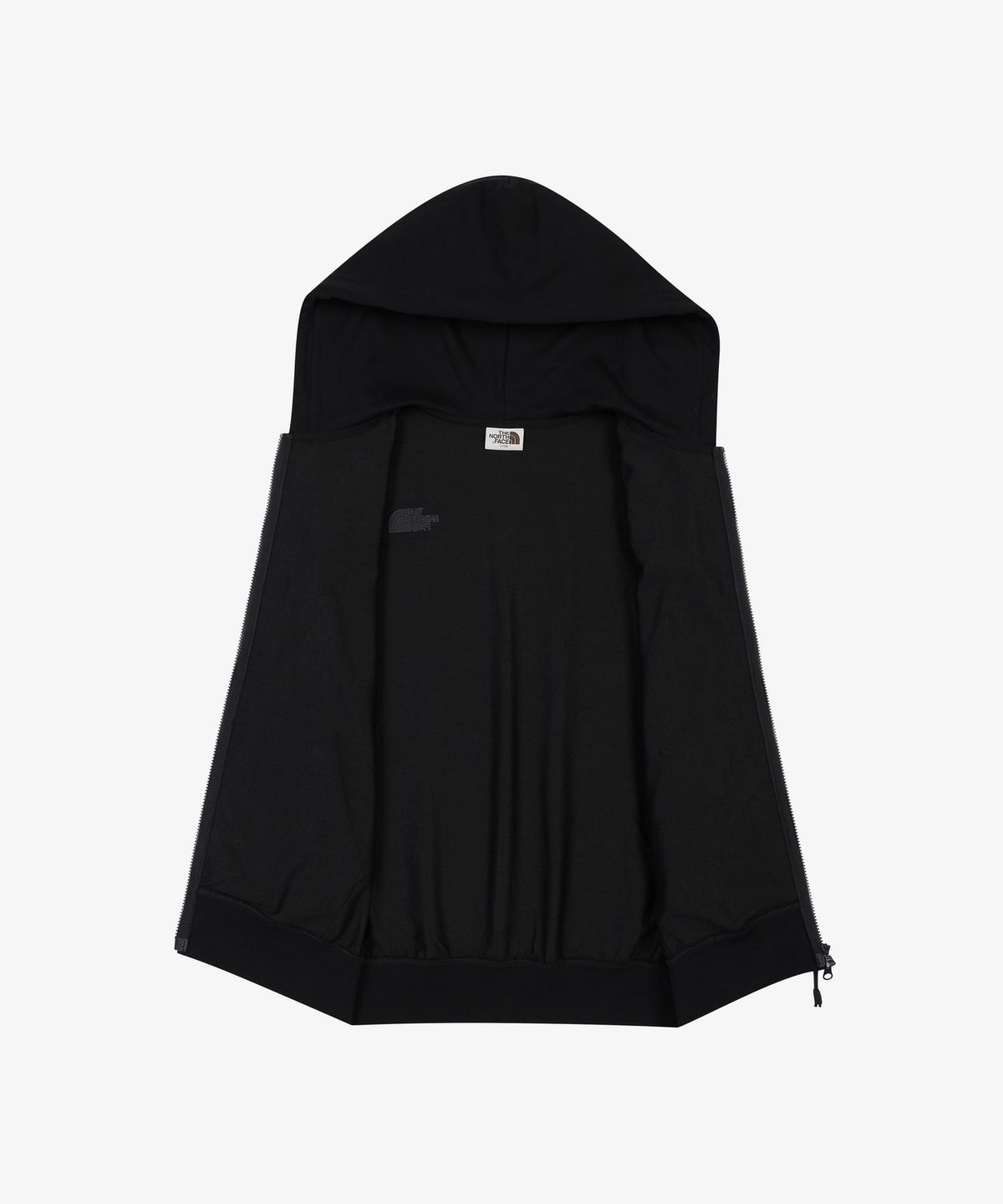 노스페이스(THE NORTH FACE) NJ5JS50J 화이트라벨 후드 집업 BLACK