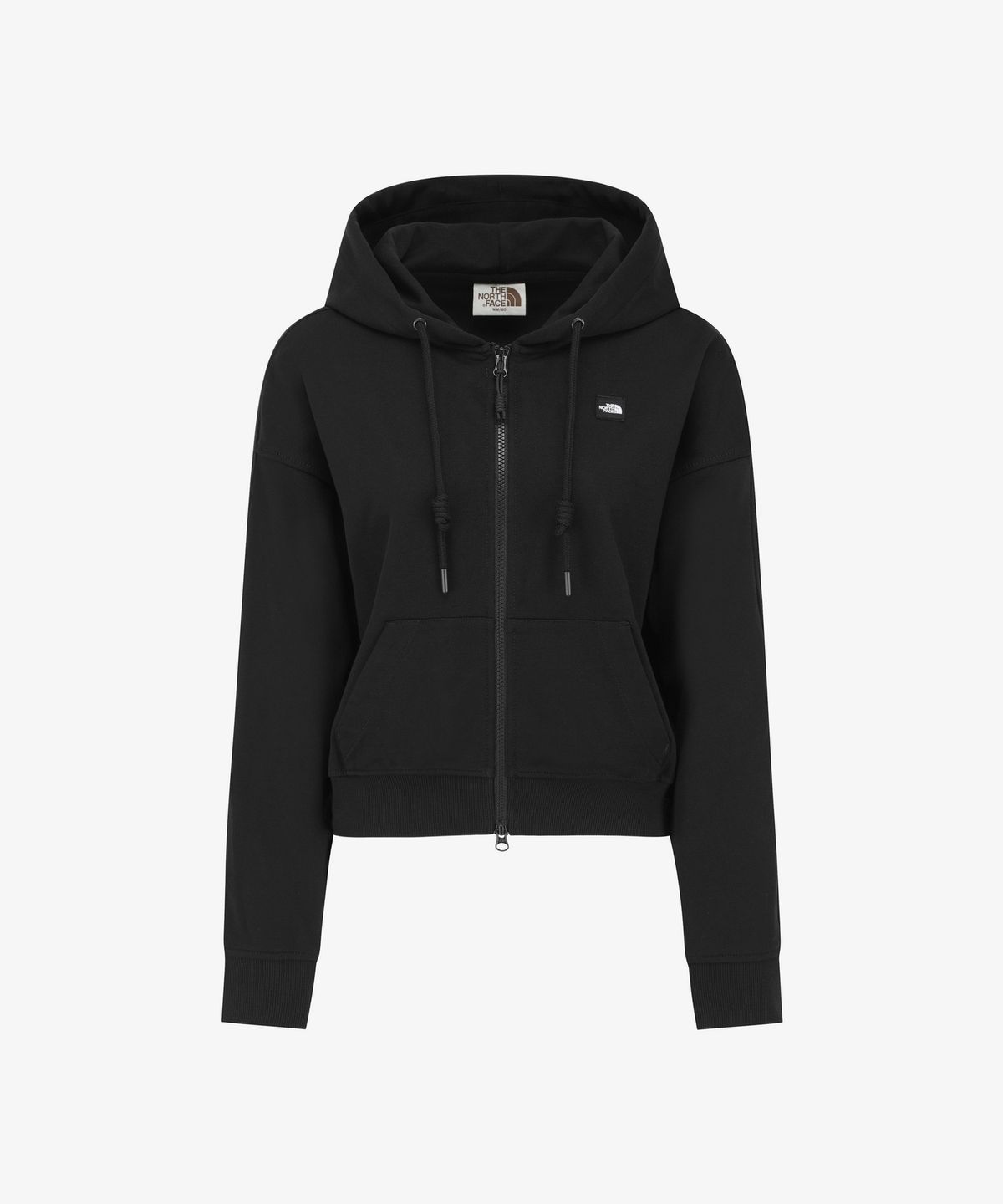 노스페이스(THE NORTH FACE) NJ5JS50J 화이트라벨 후드 집업 BLACK
