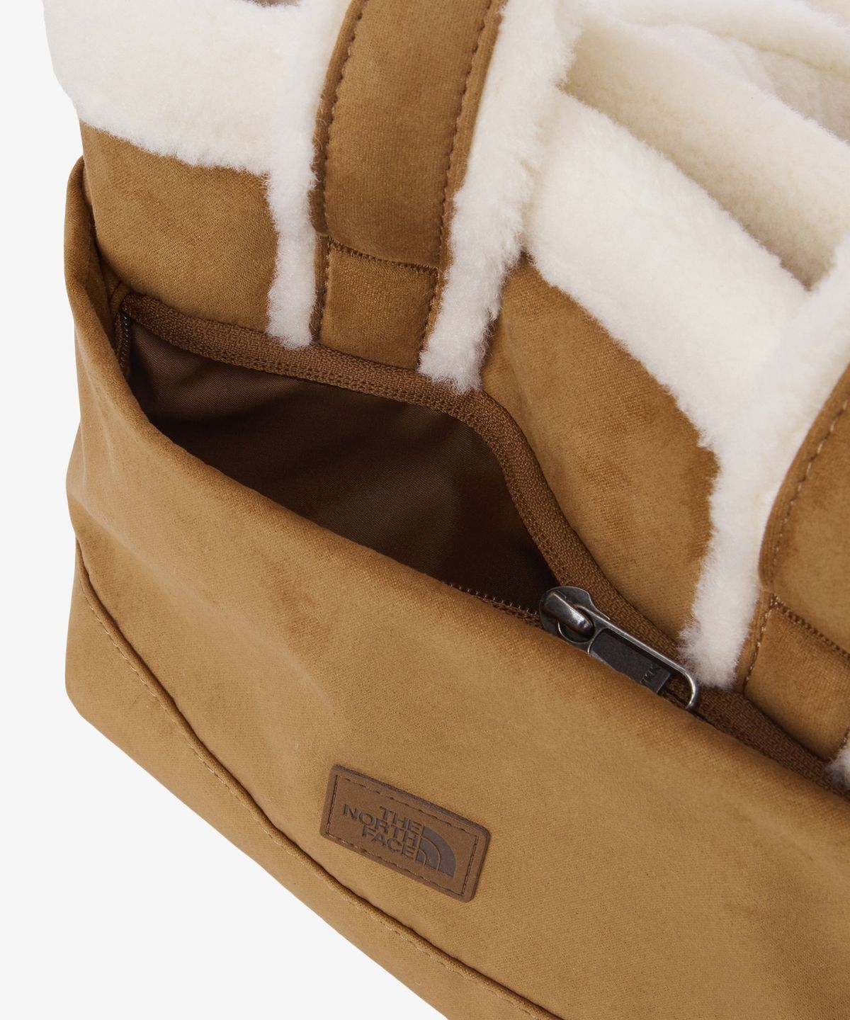 노스페이스(THE NORTH FACE) NN2PS88A 올데이 토트 스몰 스웨이드 CAMEL