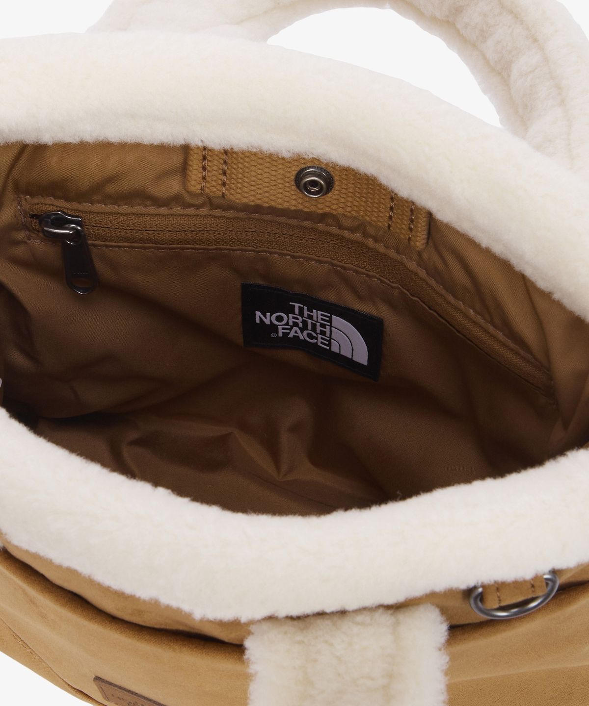 노스페이스(THE NORTH FACE) NN2PS88A 올데이 토트 스몰 스웨이드 CAMEL