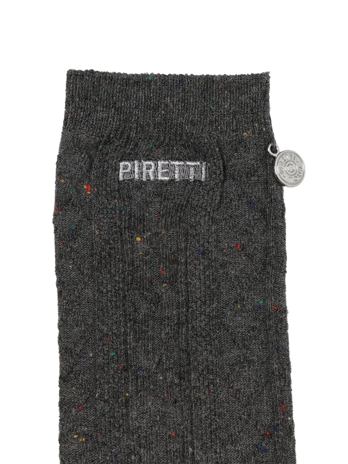 피레티(PIRETTI) PI 네프 울 크루 양말_M.GREY_TWU26S03MK