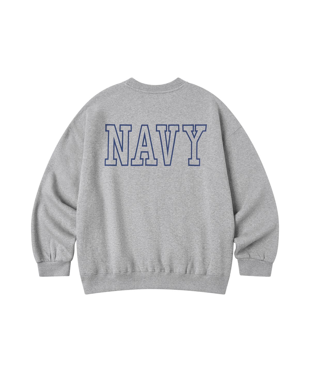 아모우(AMOU) [기모] US NAVY Sweat Shirts GRAY