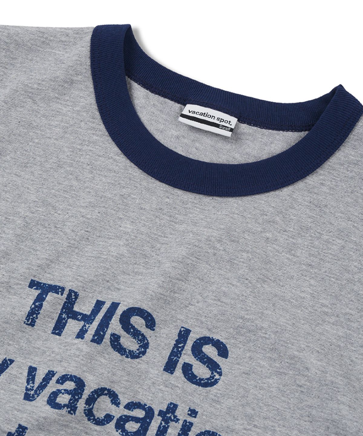 베케이션스팟(VACATIONSPOT) T.I.M Ringer Tee Gray